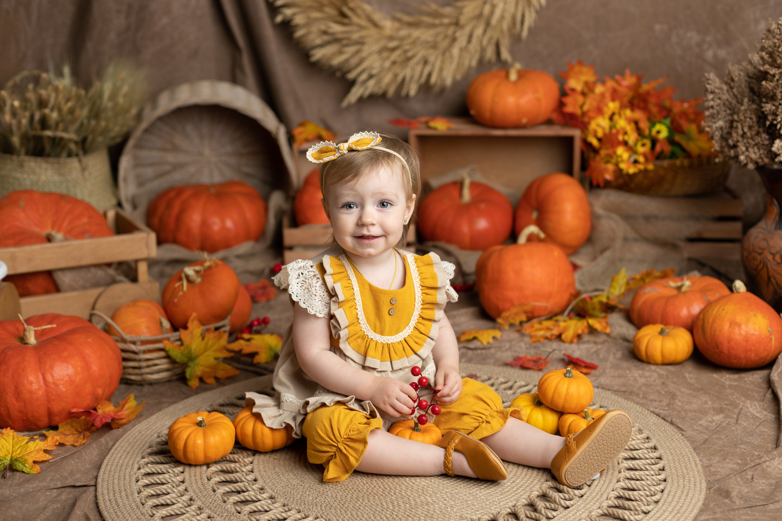 Осенний фотопроект. Фотограф новорожденных, детский фотограф в г. Оренбурге Екатерина Козлова