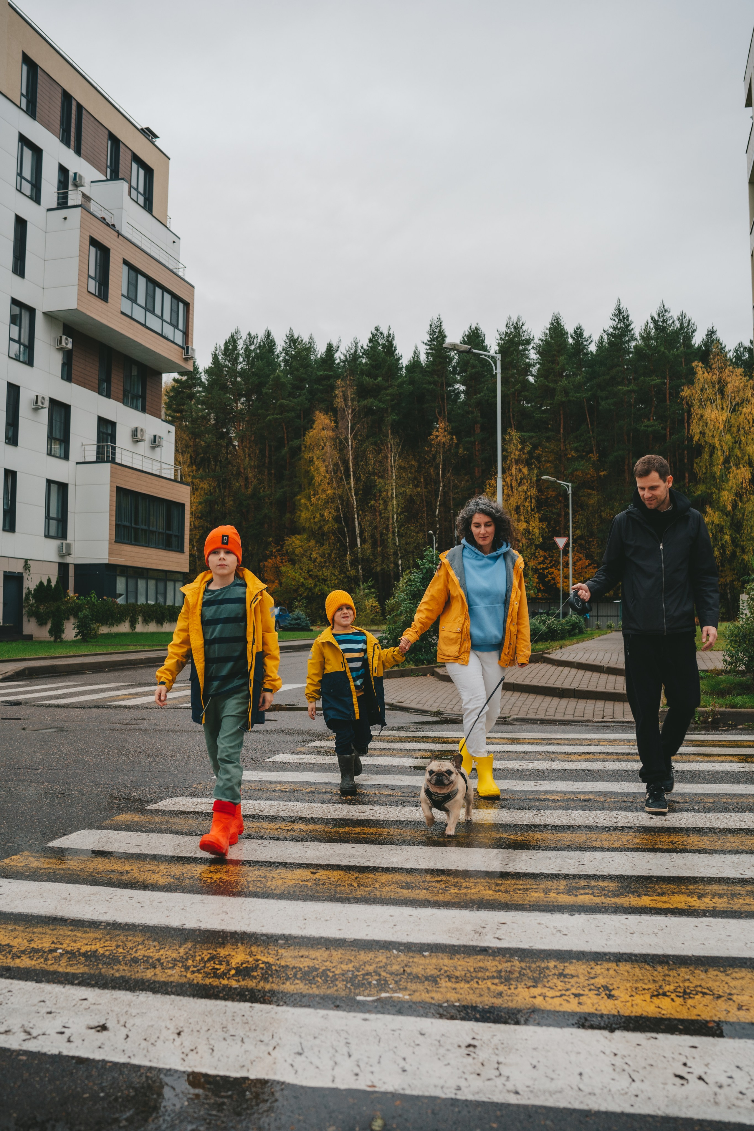 Осенняя семейная прогулка. Фотограф Екатерина Канчалаба
