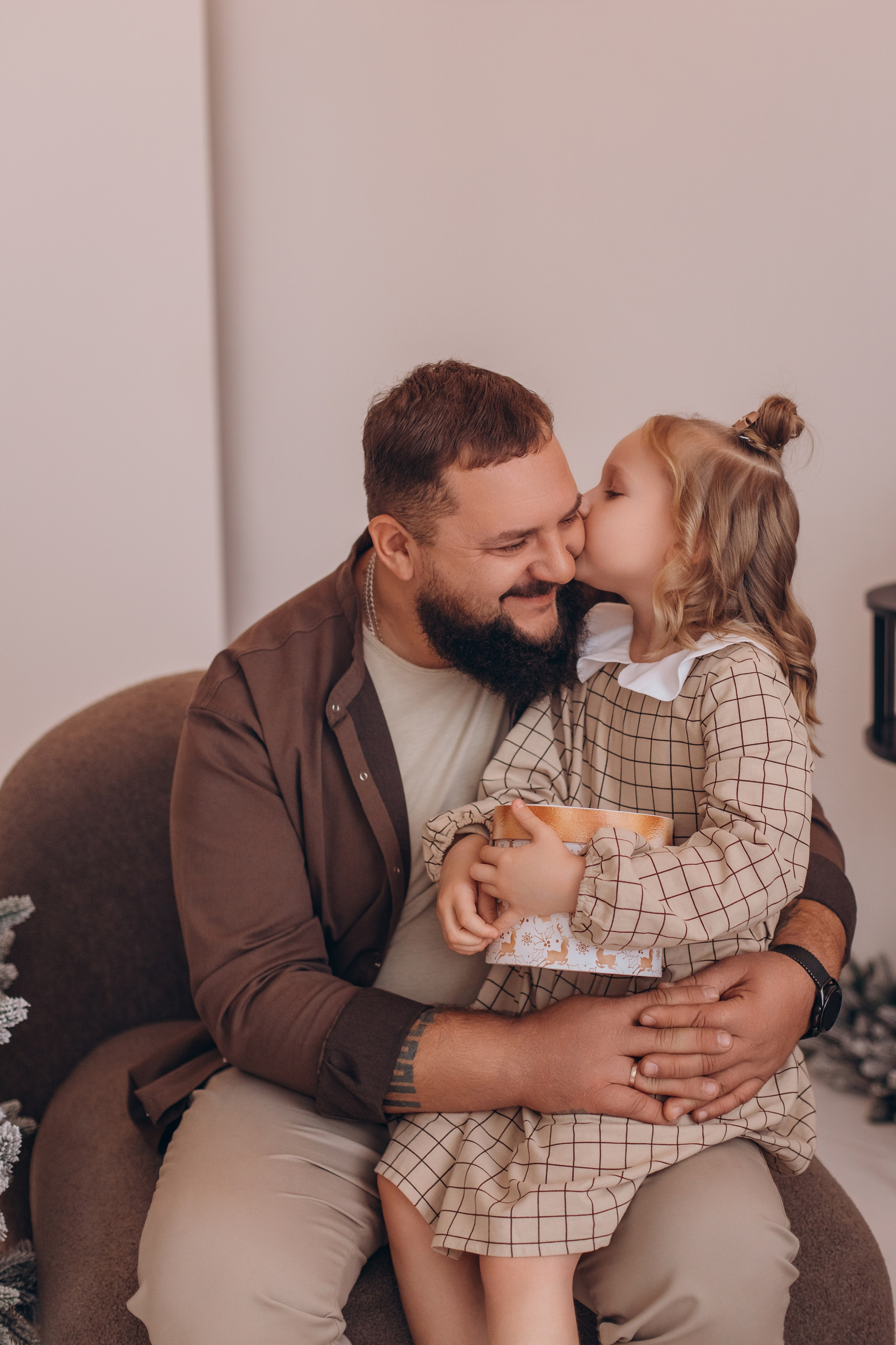 Новогодняя история для семьи Тищенко. Валентина Удалая — семейный и портретный фотограф в Брянске