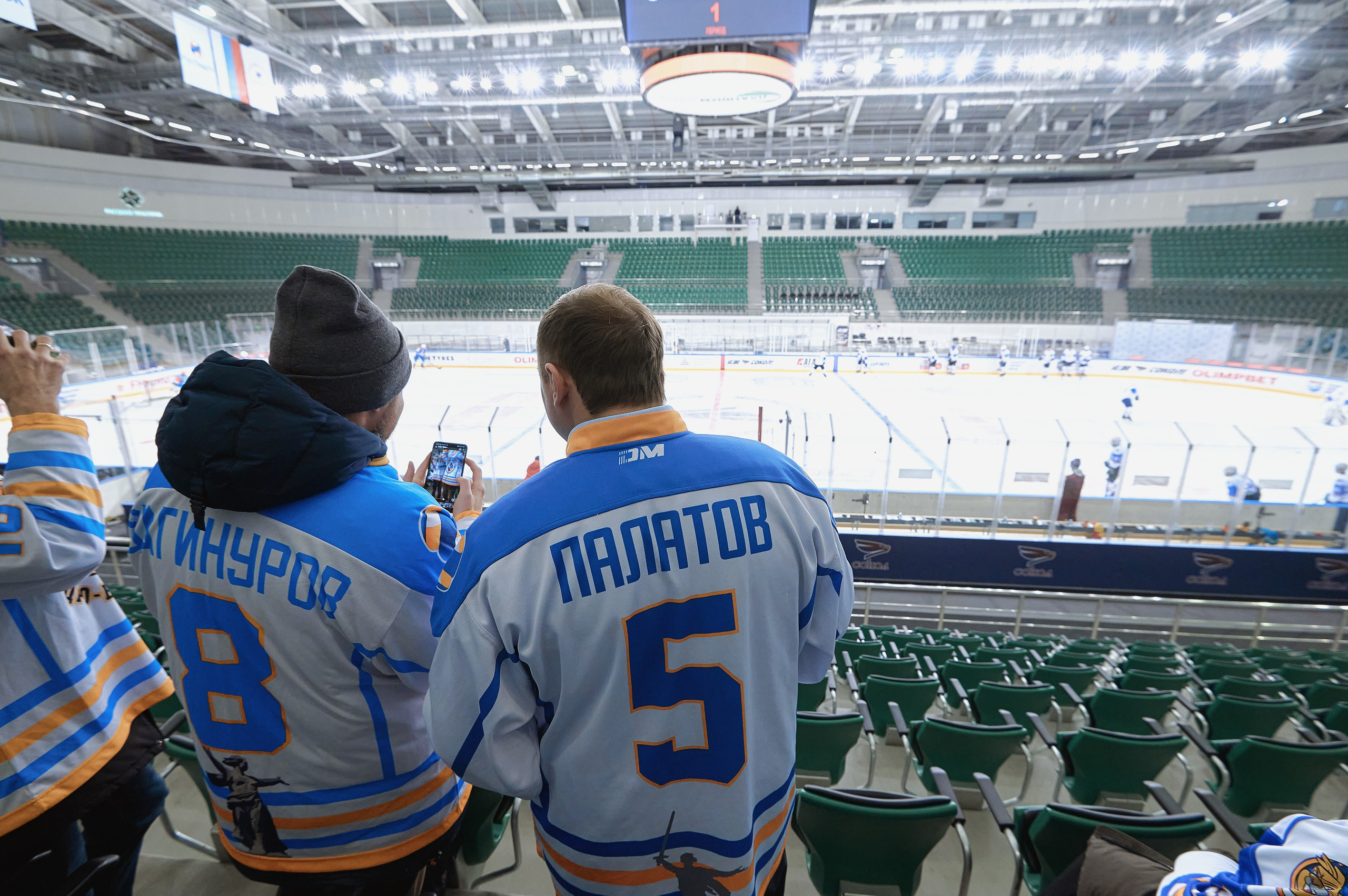 Платинум Арена — Хоккей — РусГидро. Фотограф Яковлев Роман — Красноярск