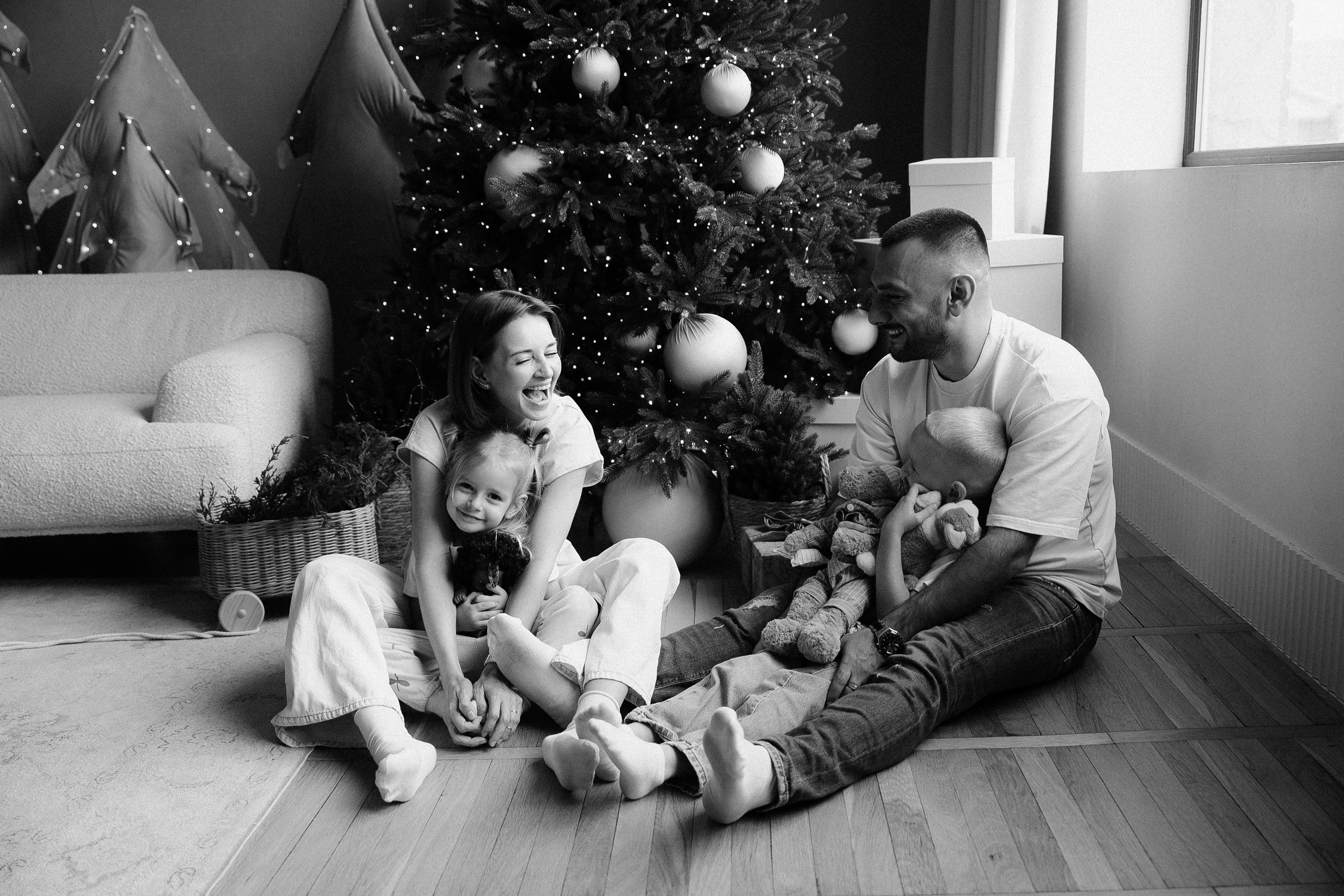 Семейная новогодняя. Фотограф с психологическим образованием