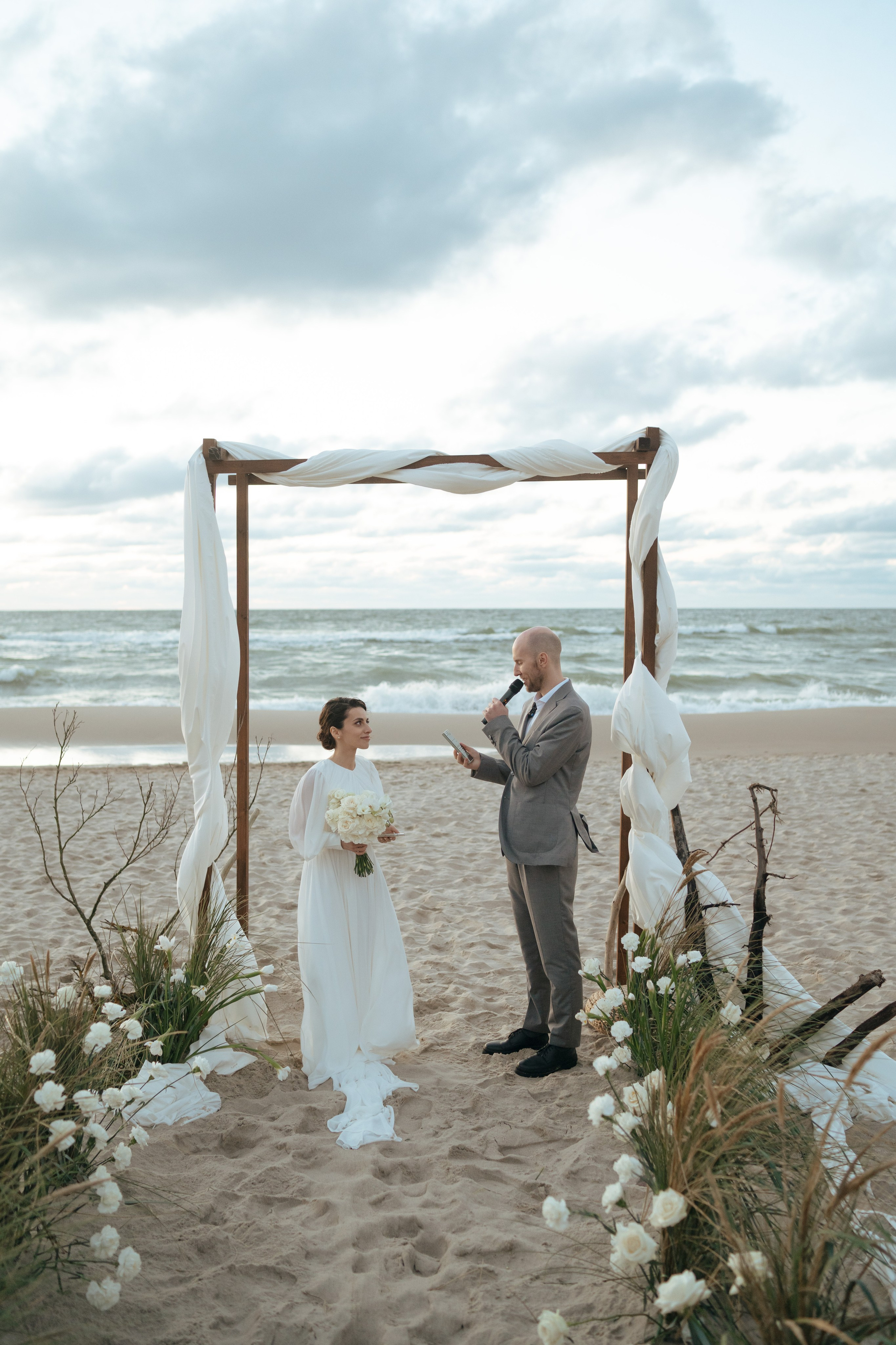 Алима & Никита. Куршская коса. Оформление свадеб, декор свадеб Вера Маркова, Москва