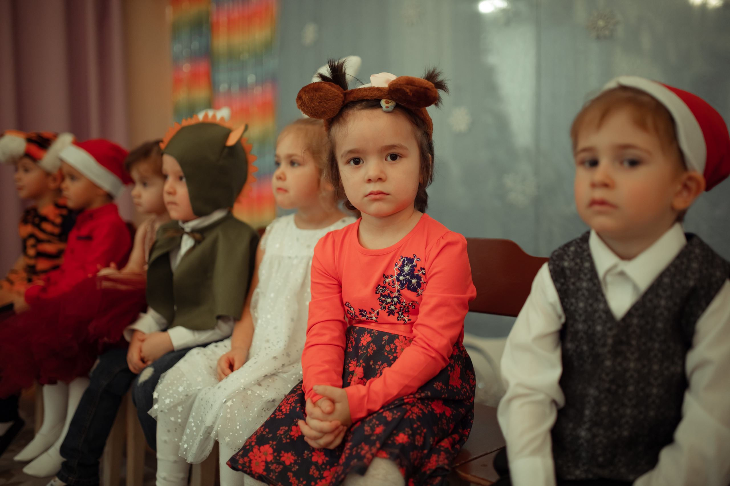 Новогодний утренник в детском саду. Семейный и детский фотограф в Москве Дорогова Екатерина