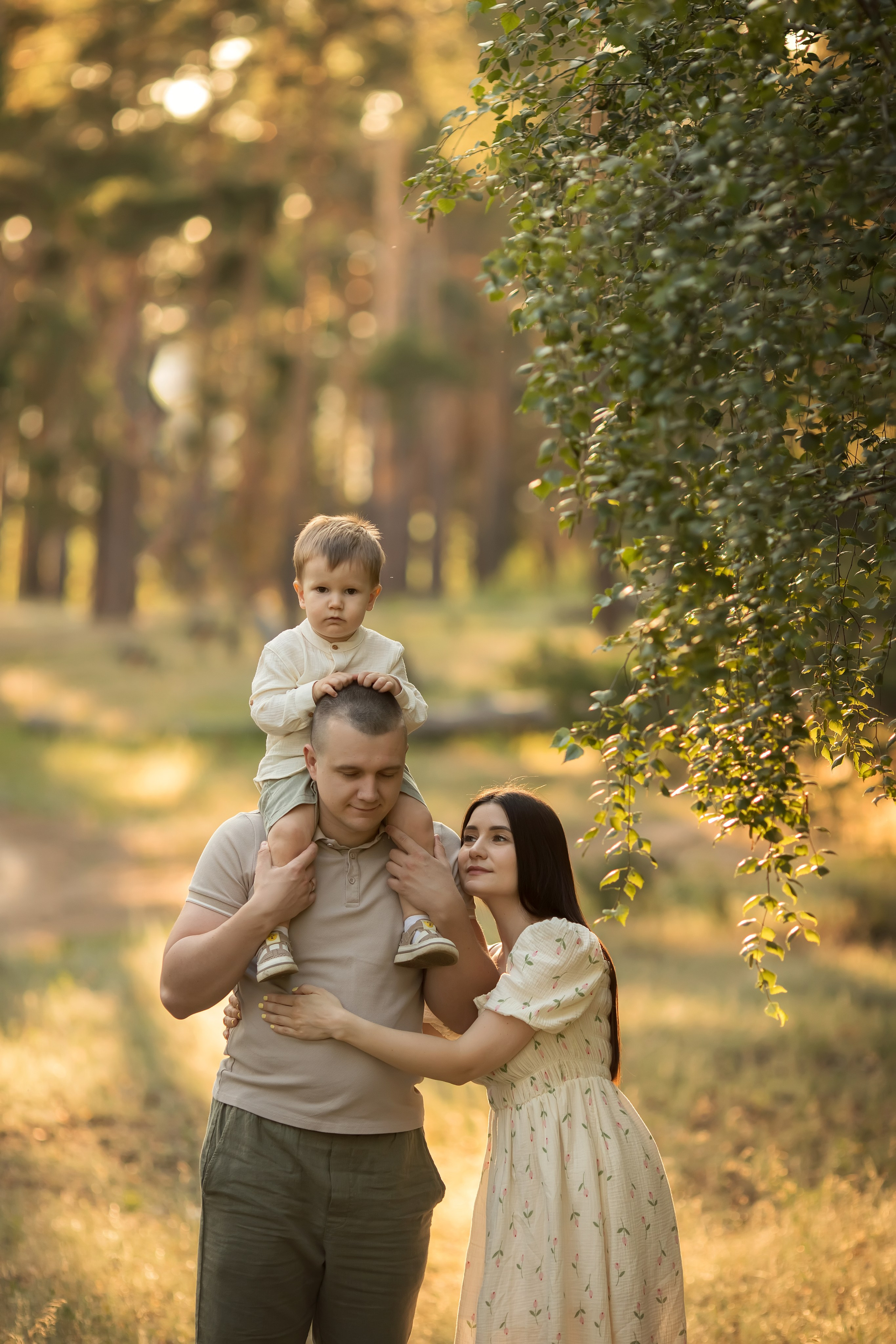 Солнечный лес. Семейный и детский фотограф в Саратове Полина Коткина