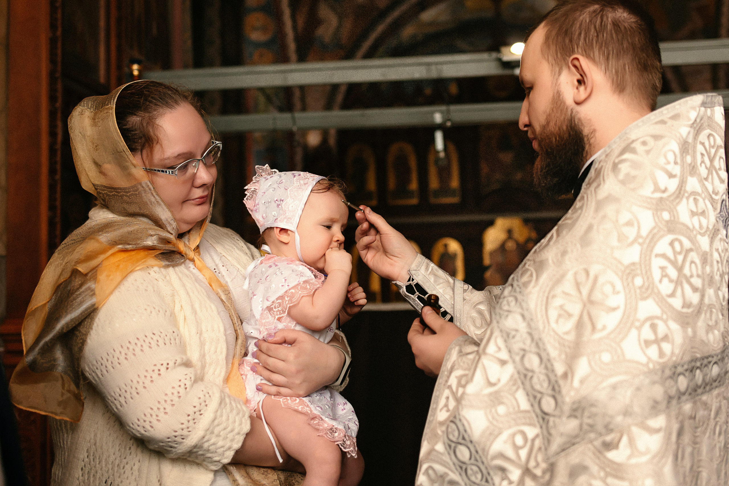 Крещение. Семейный и детский фотограф в Нижнем Новгороде Буслаева Мария