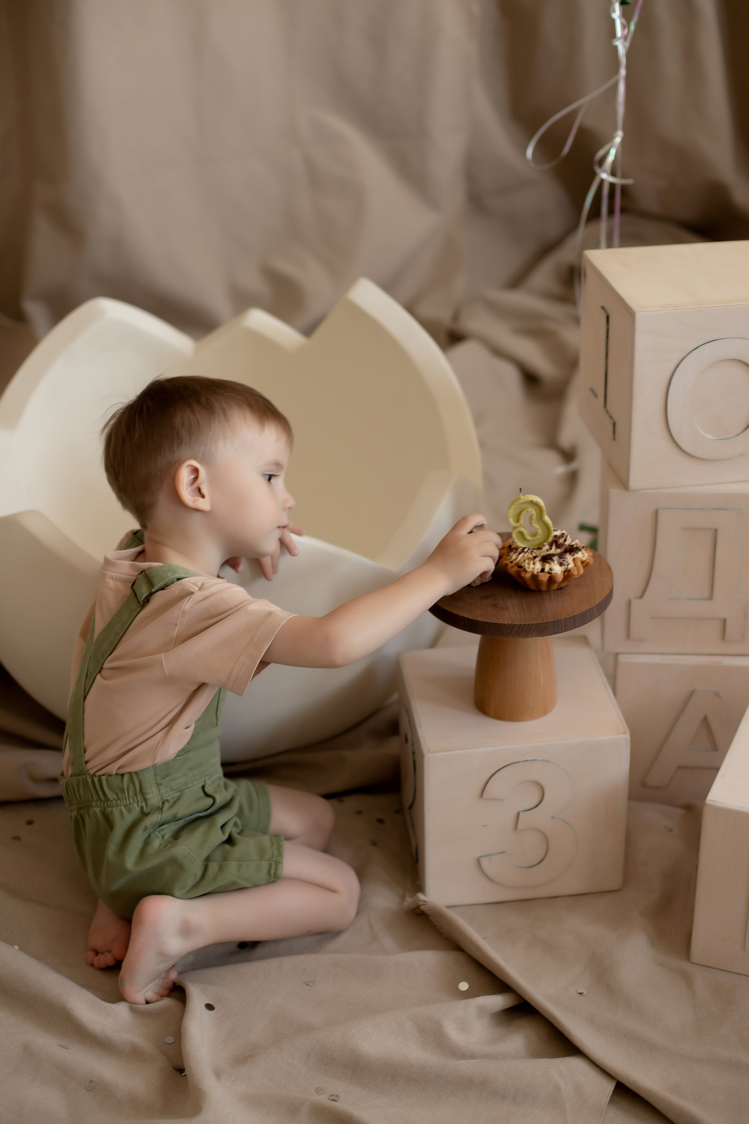 Арсению 3 годика. Семейный и детский фотограф в Красноярске Анна Маюрова