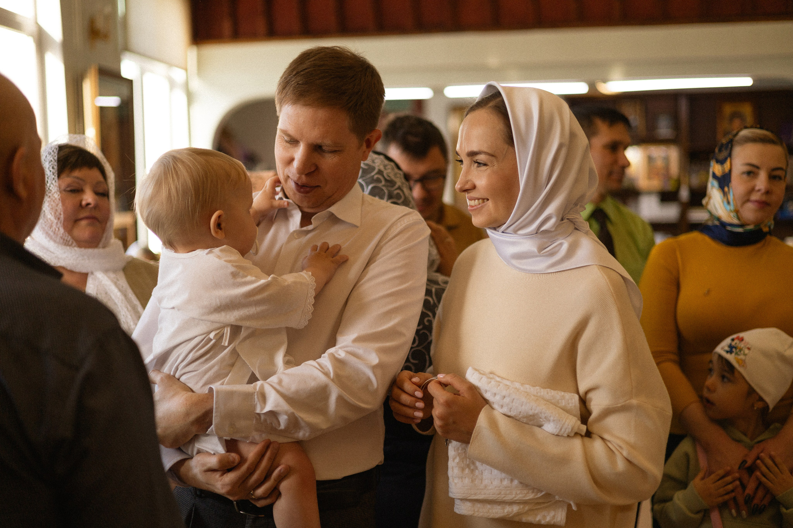 Крещение Лёвы. Фотограф в г. Чита