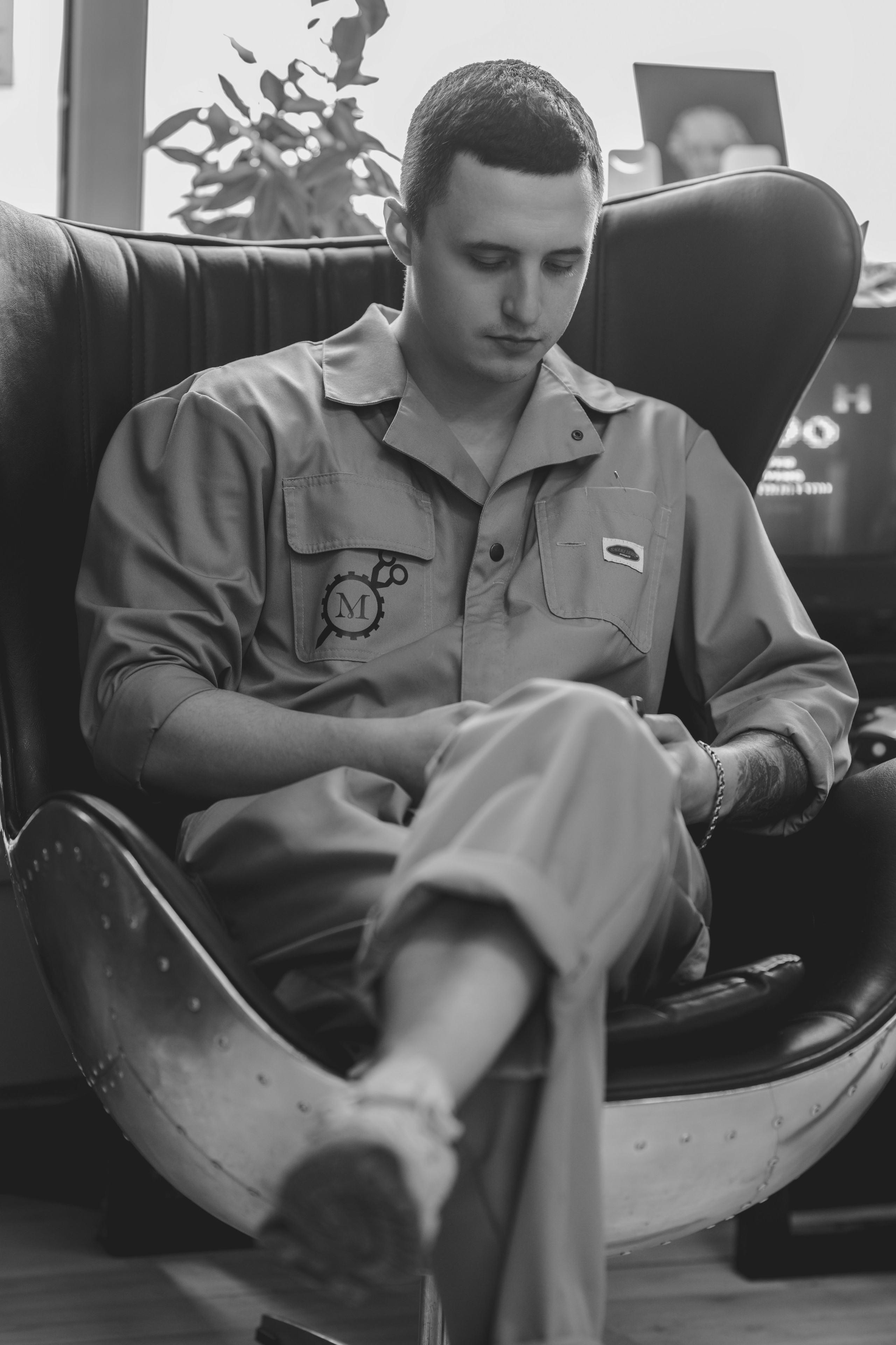 Репортажная съемка для барбершопа «Мастерская»