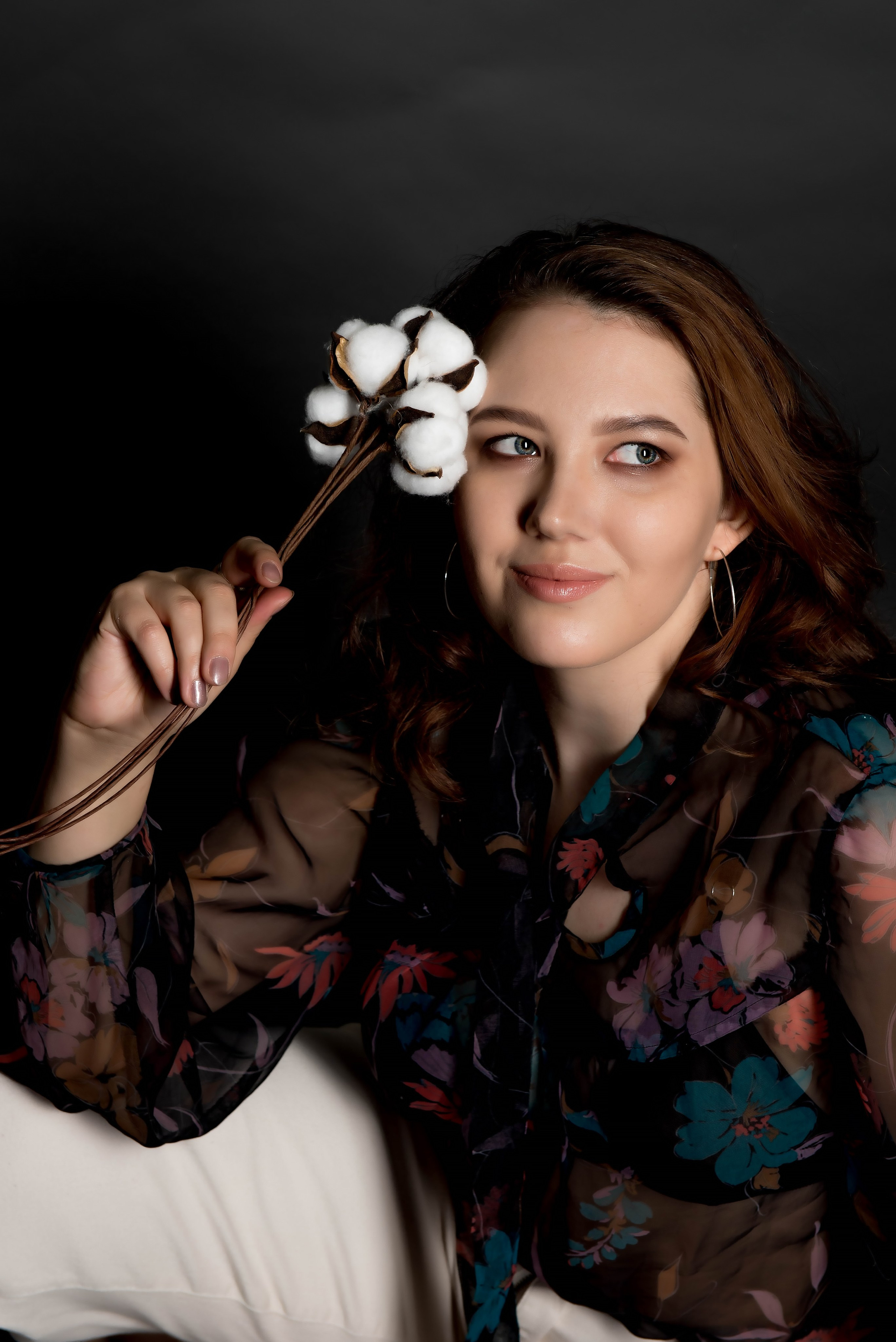 Портретная съемка в студии