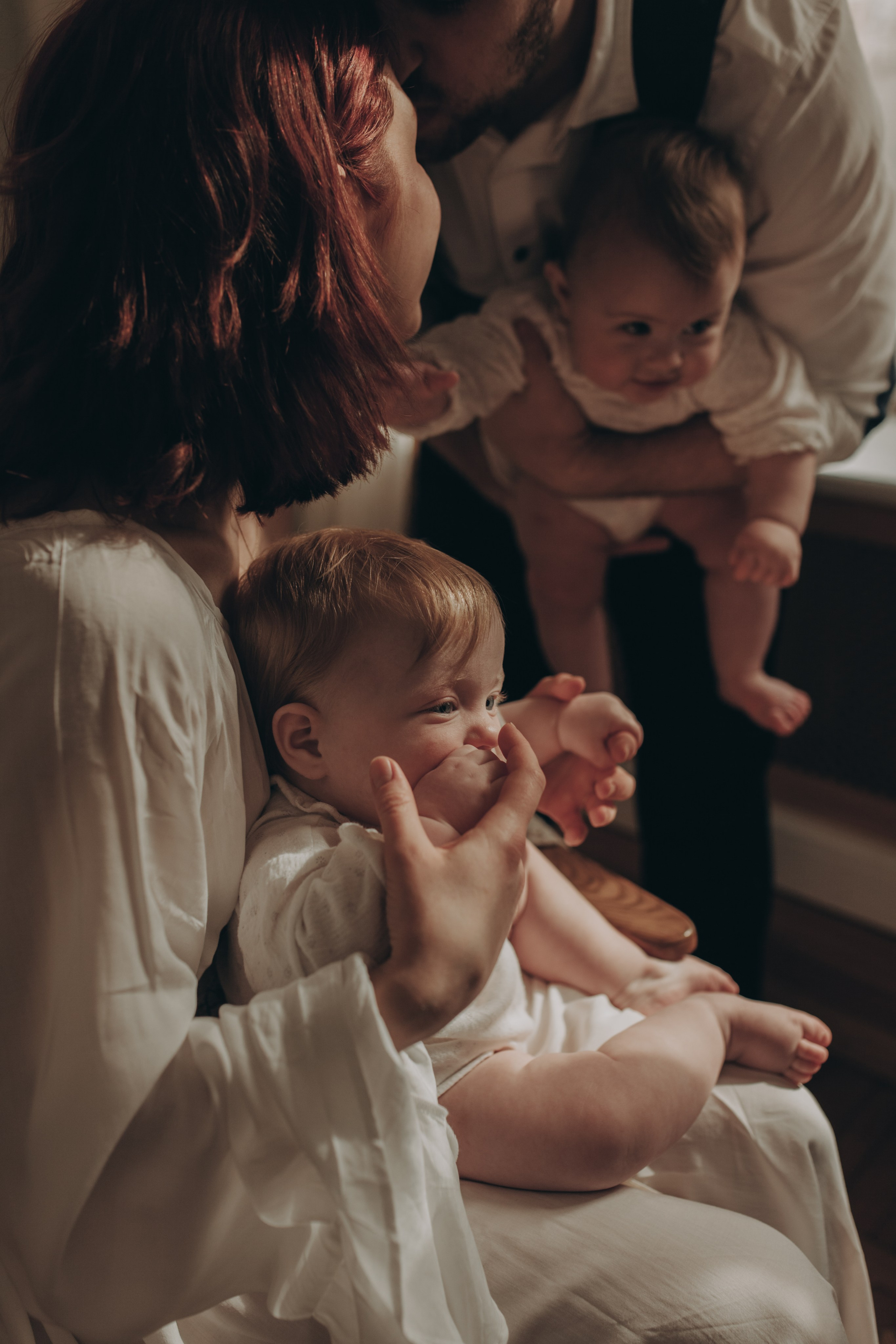 Маша, Саша и малышки. Семейный фотограф Полина Сарина Москва
