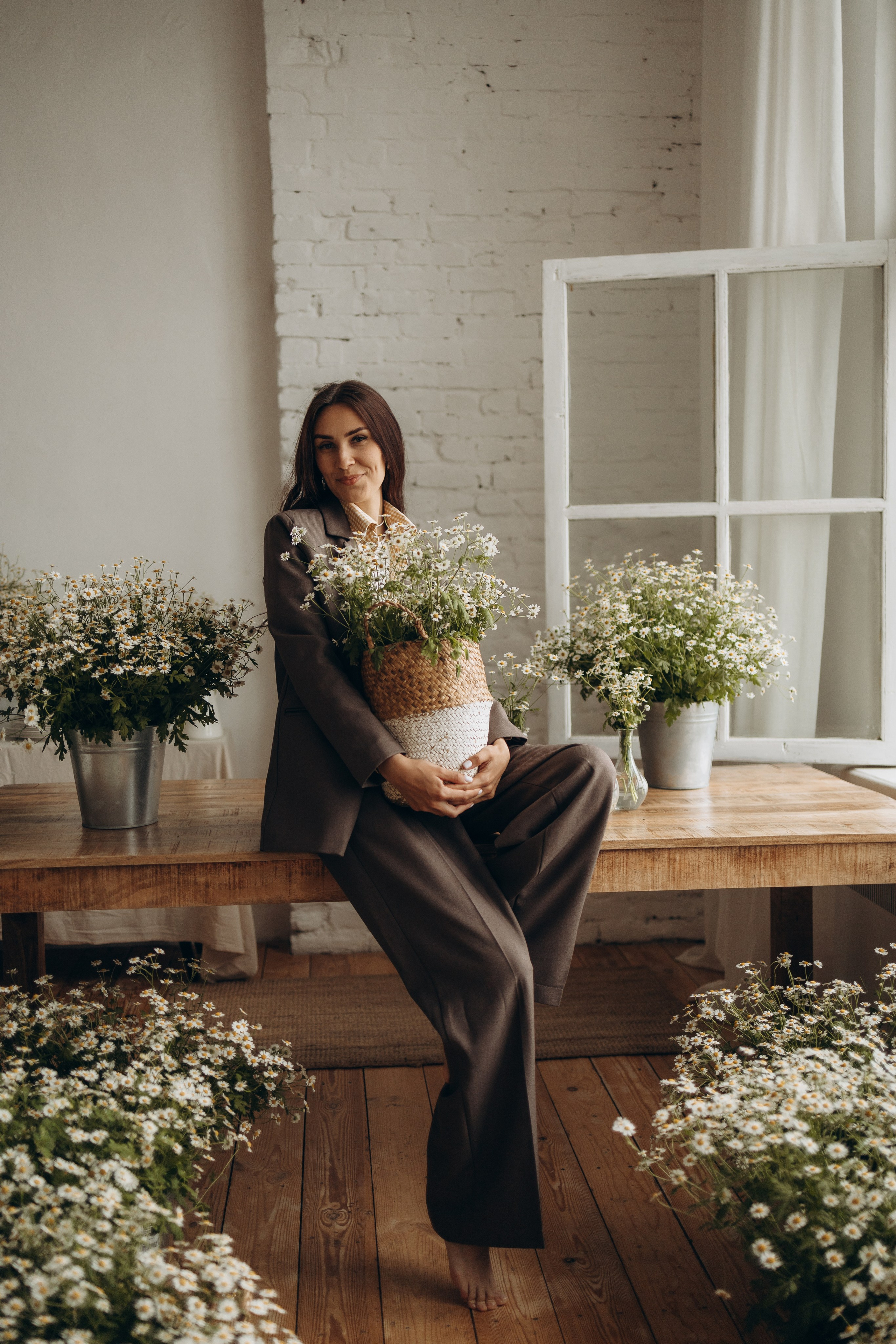 Вика ромашки. Самый теплый фотограф в Краснодаре Рябоконь Ксения