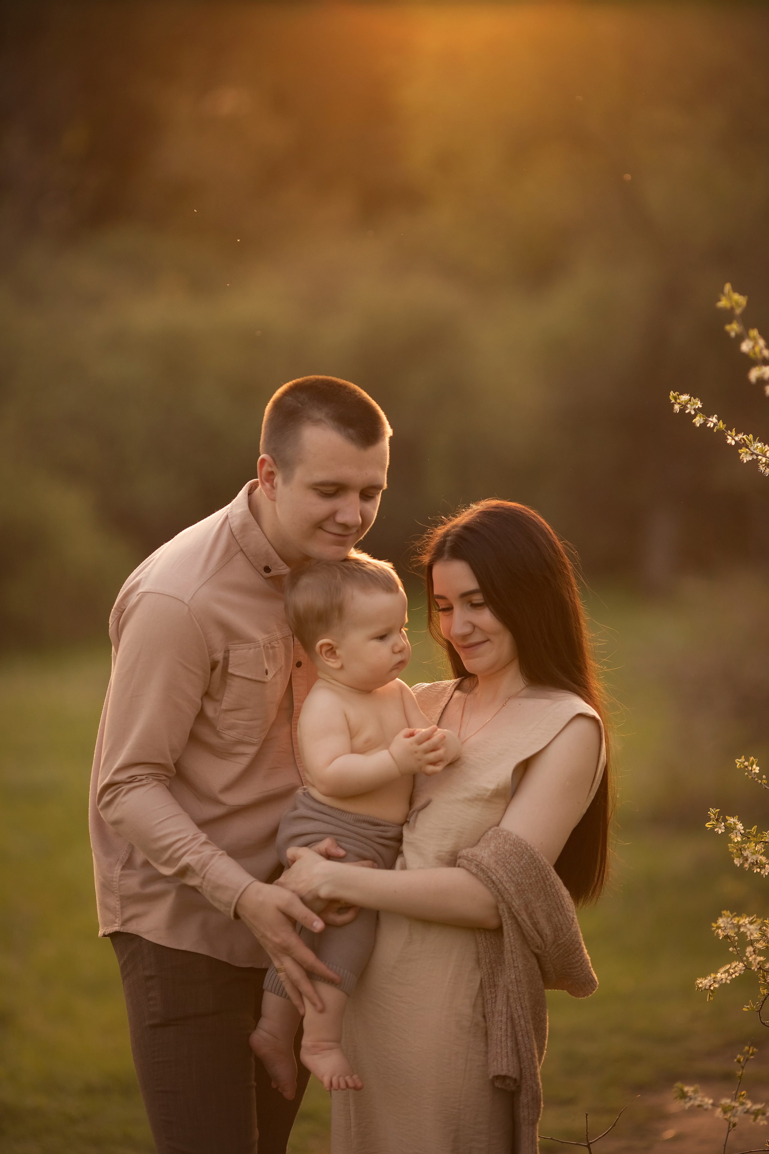 Первая весна. Семейный и детский фотограф в Саратове Полина Коткина