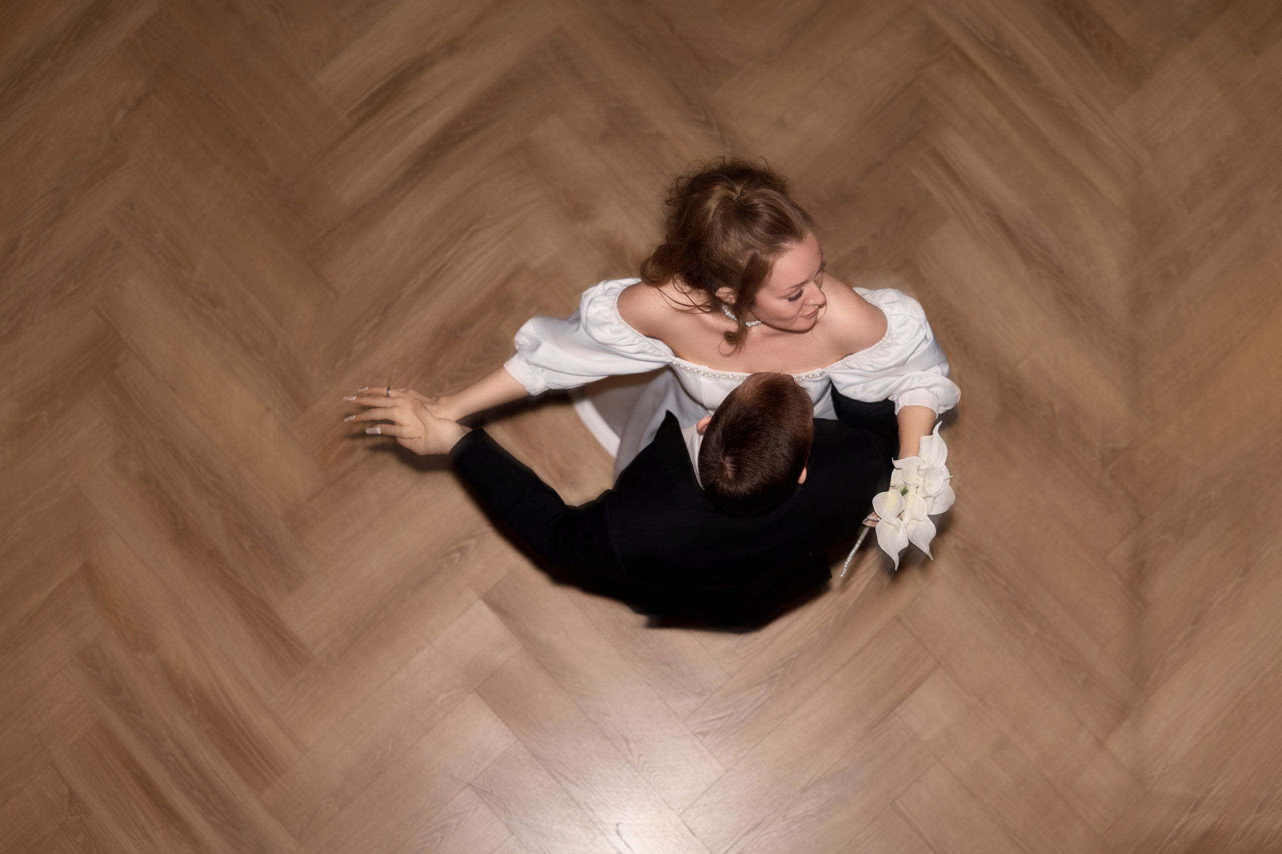 Свадебная фотосессия в гостинице и в студии