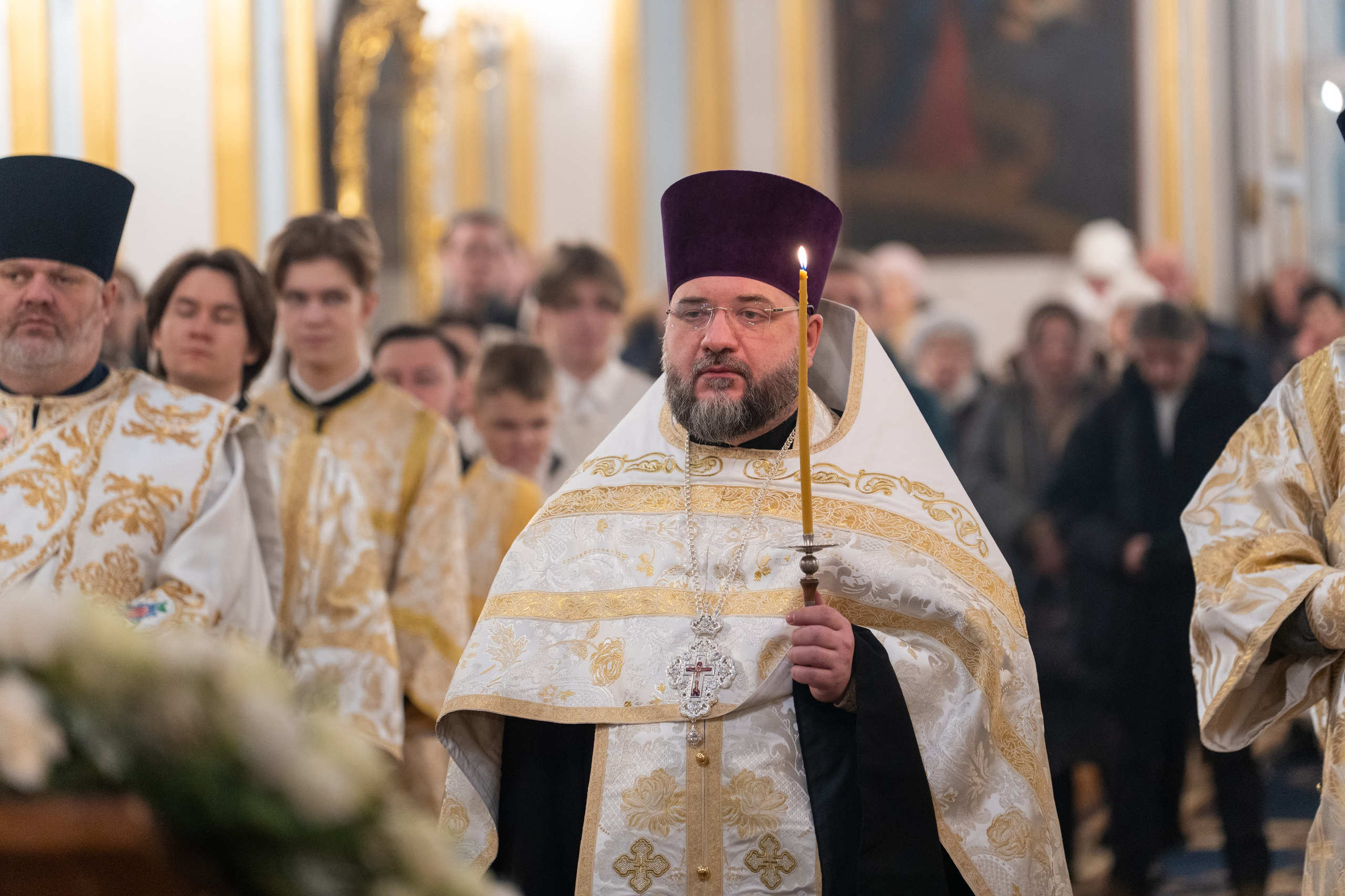 Праздничное бдение в Николо-Богоявленском морском соборе. НИКОЛО-БОГОЯВЛЕНСКИЙ МОРСКОЙ СОБОР