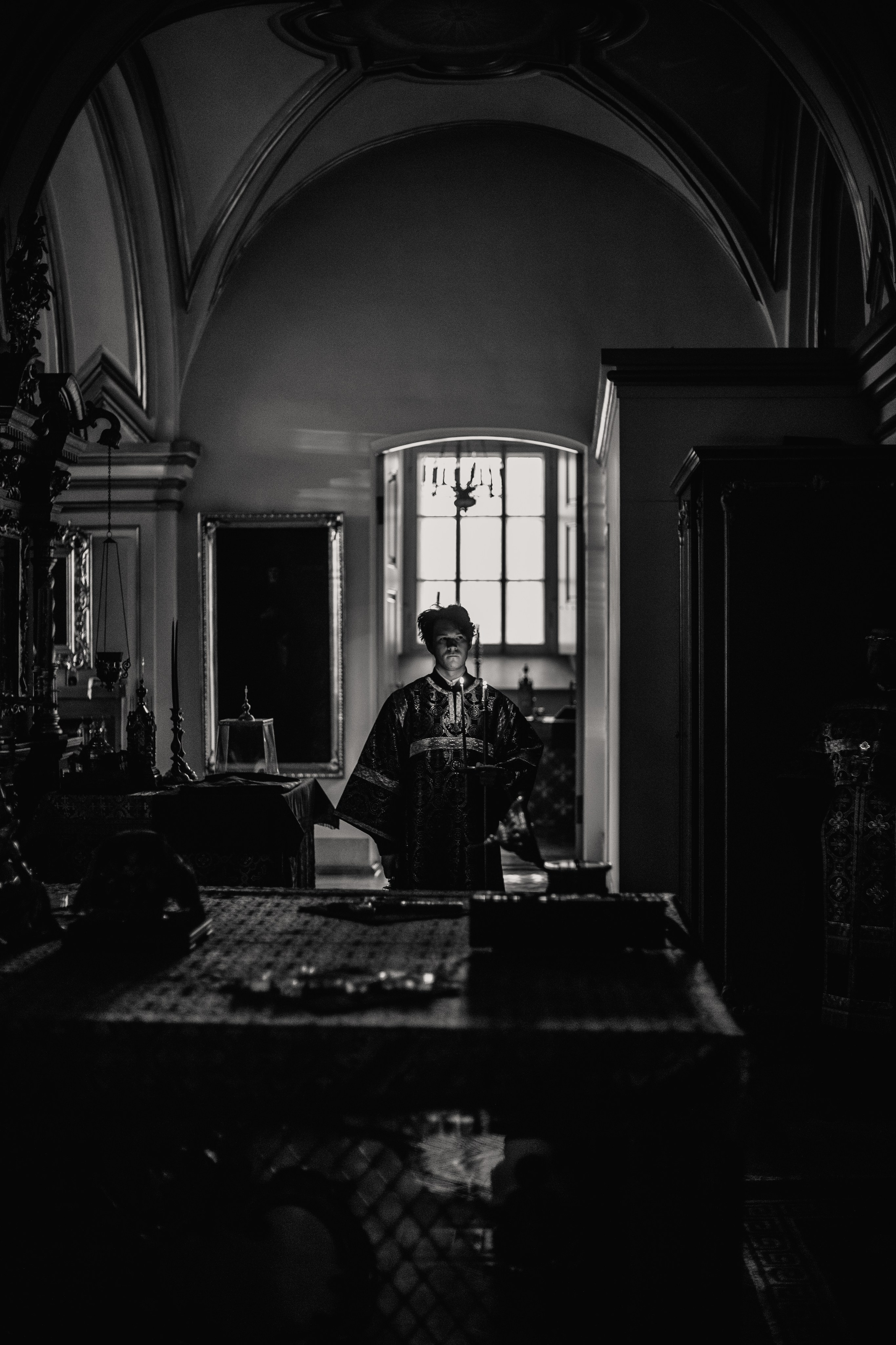 Великая вечерня с чином Пассии. НИКОЛО-БОГОЯВЛЕНСКИЙ МОРСКОЙ СОБОР