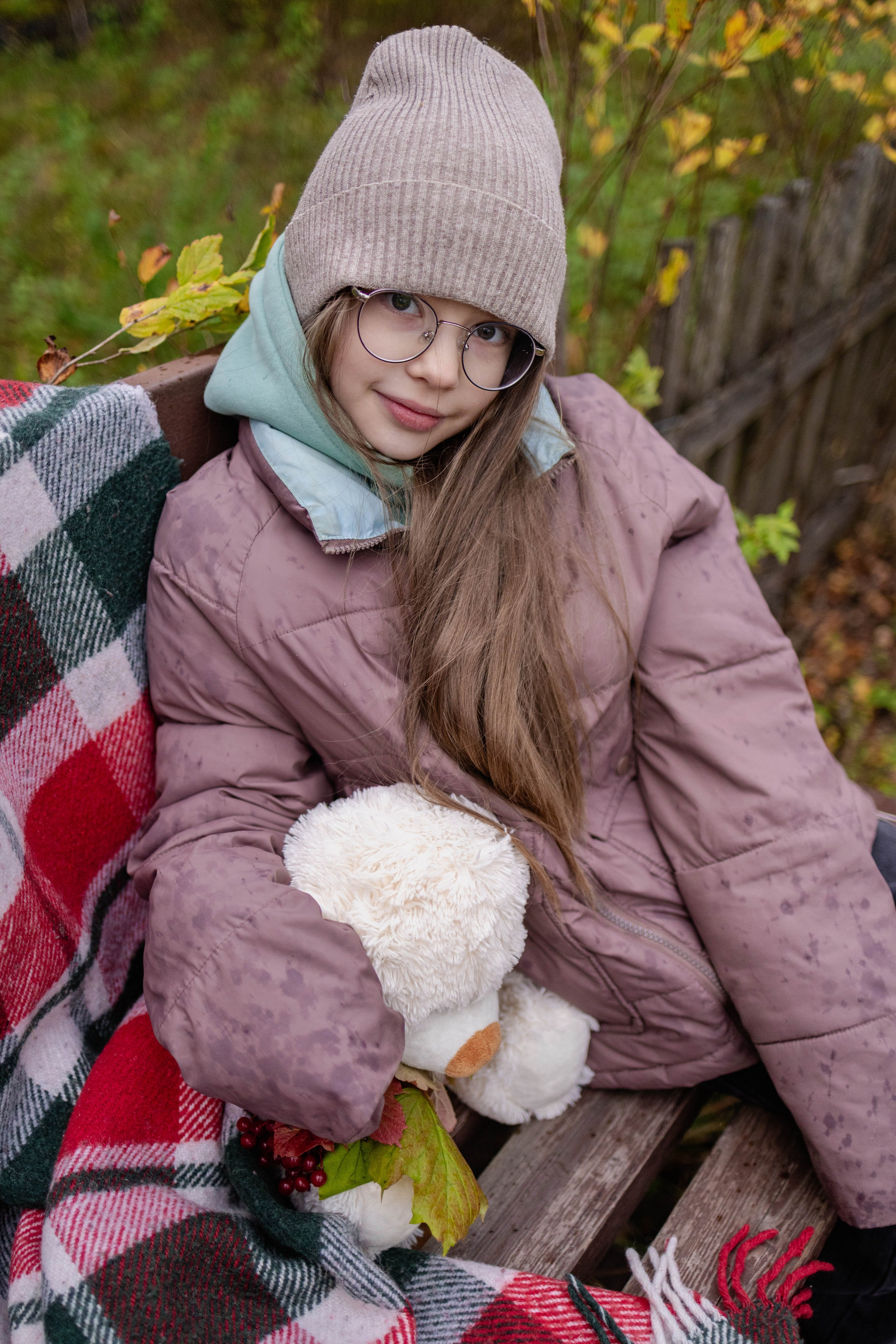 Пикник у дома. Осень. Семейный фотограф в Дзержинске Наталья Лаэтина