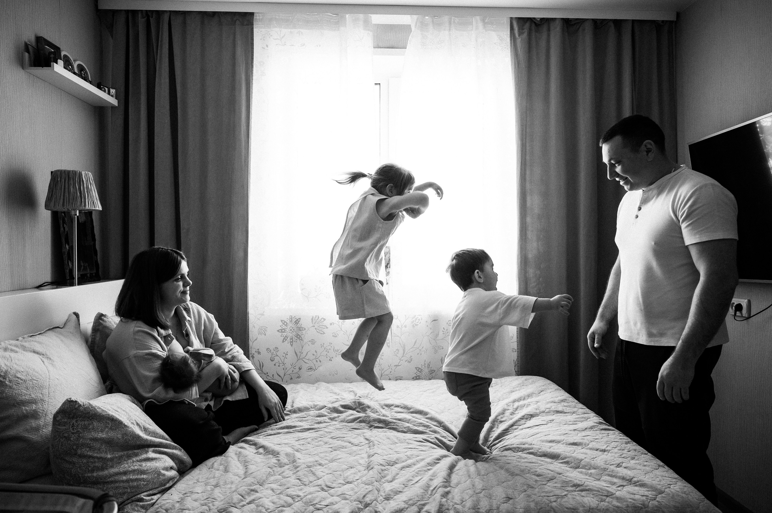 Домашняя съемка. Ньюборн и семейный фотограф в Нижнем Новгороде Надежда Веренчук