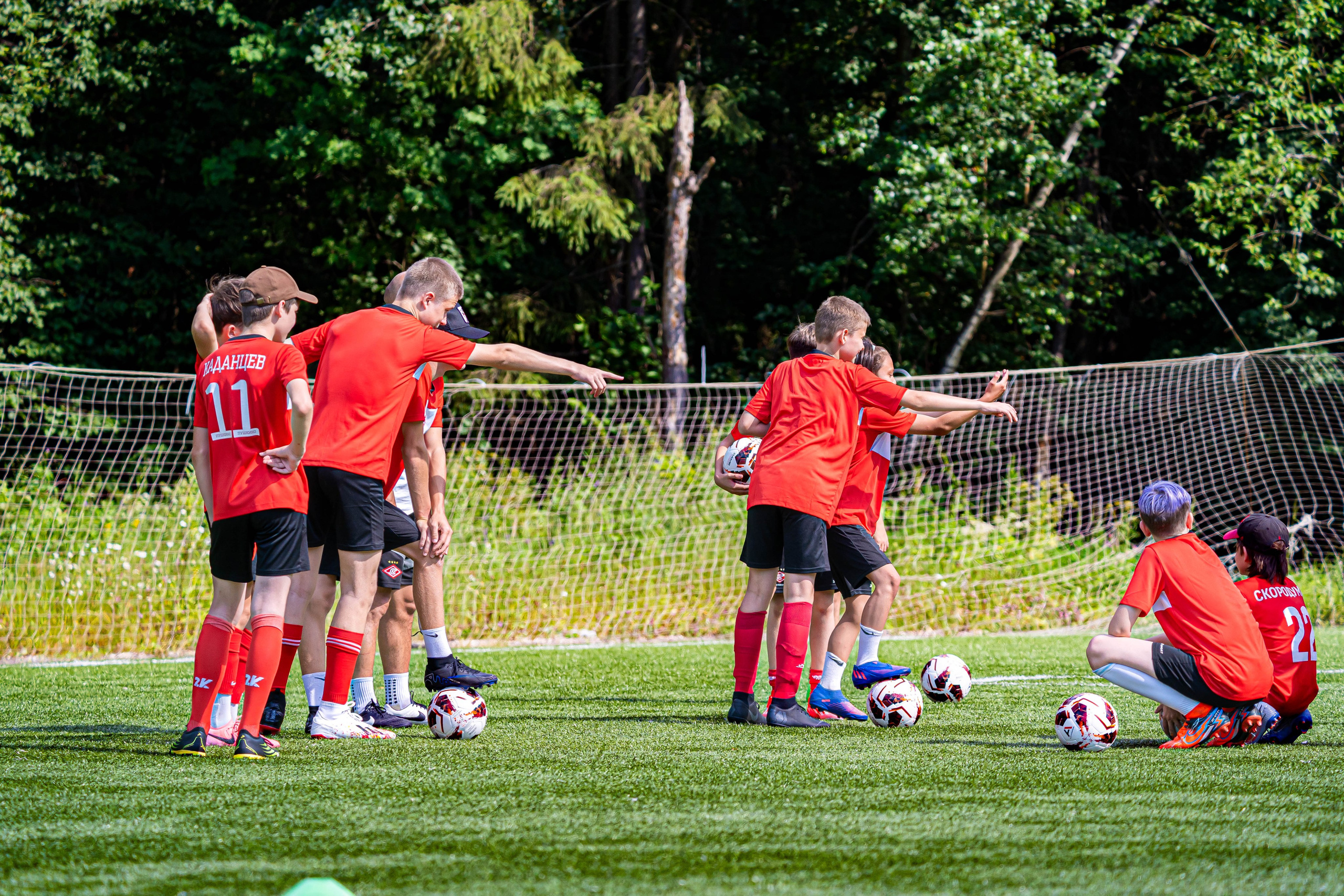 Спортивный лагерь Спартак-Кэмп академии им. Ф. Ф. Черенкова. Фото и видео съёмка на заказ. VAU Studia. Москва