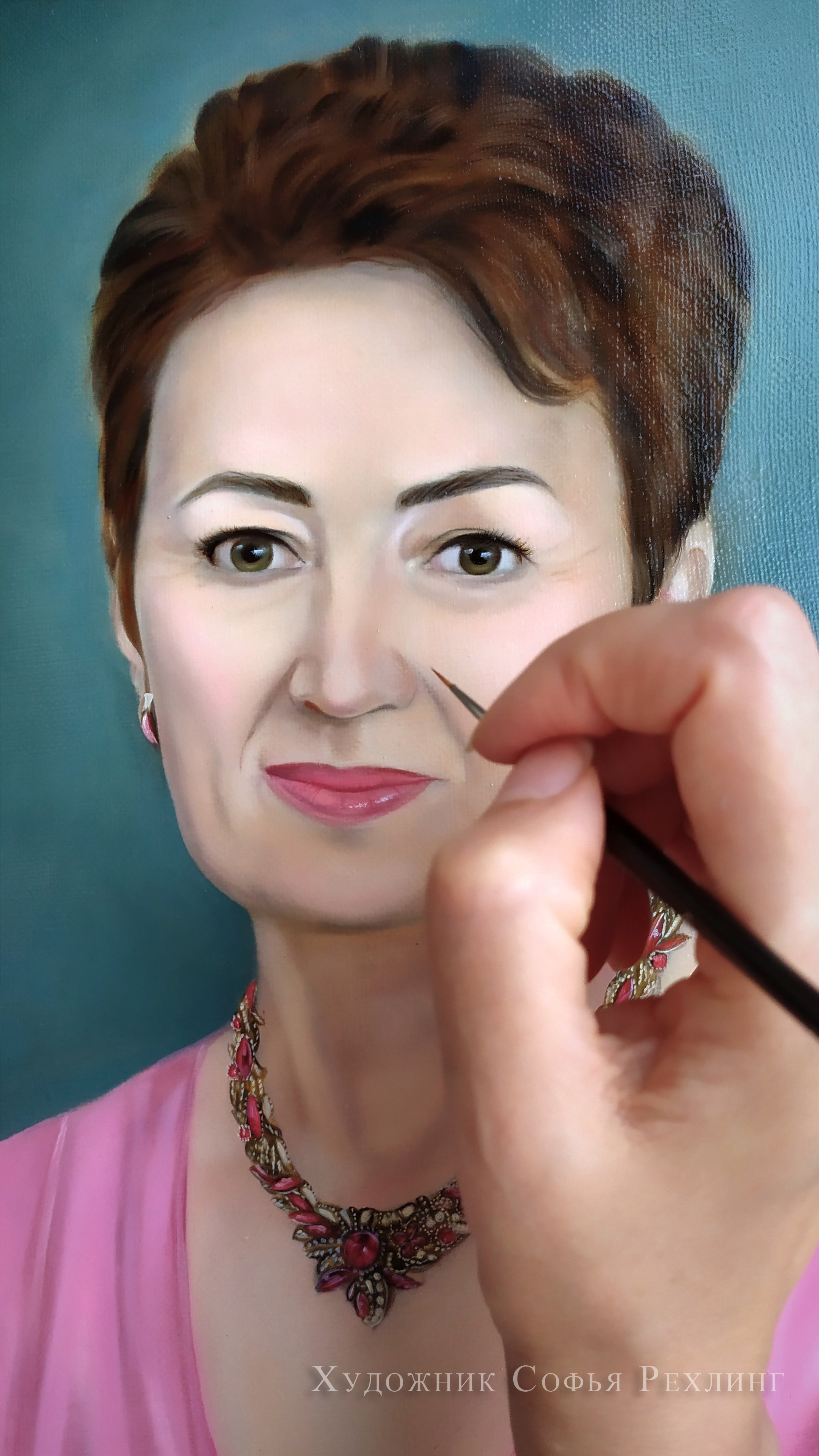 Portrait 30×40 cm → view. Portraits and paintings to order