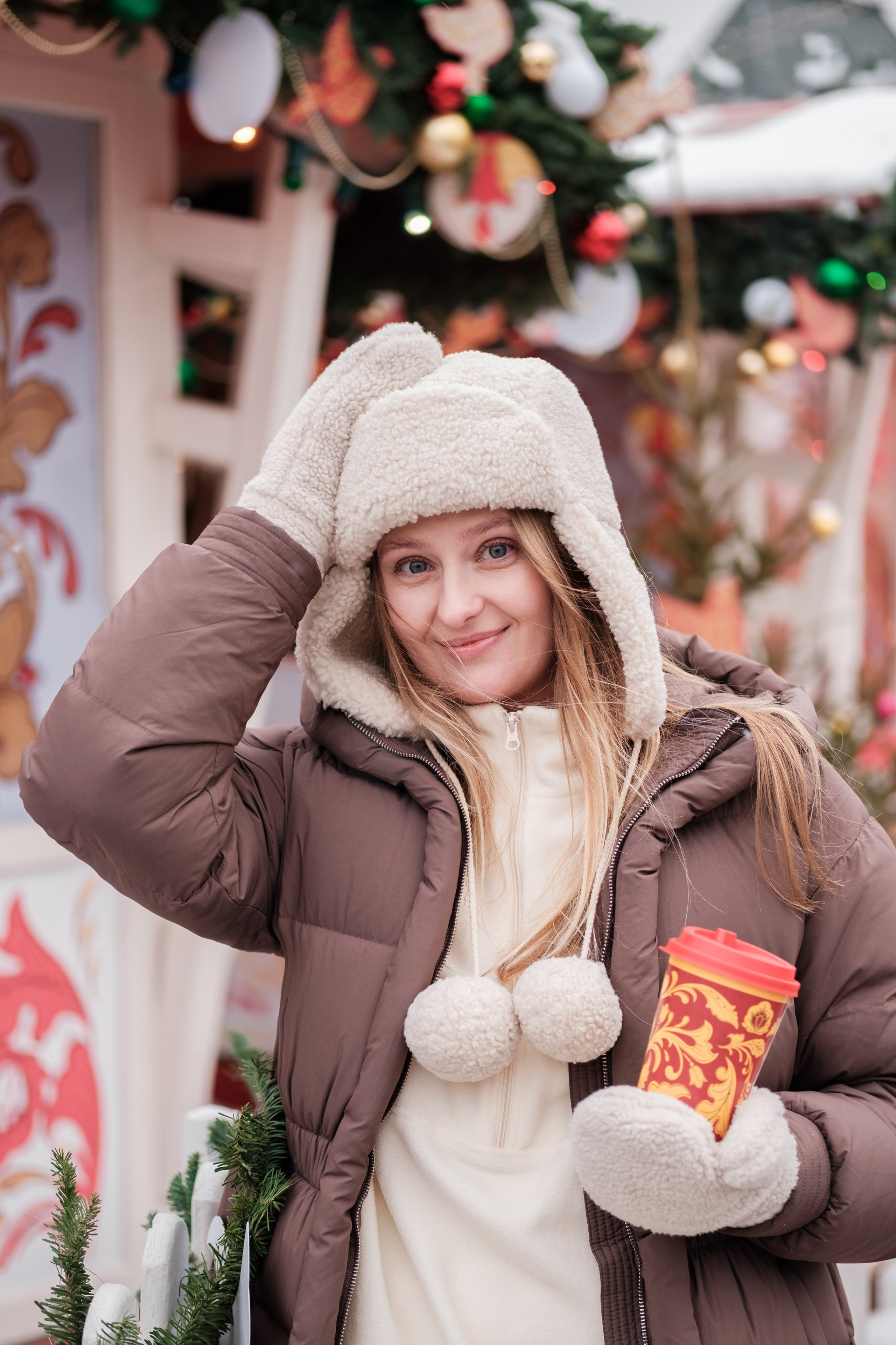 Новогодняя ярмарка с Эллиной. Фотограф в Москве Екатерина Толстых