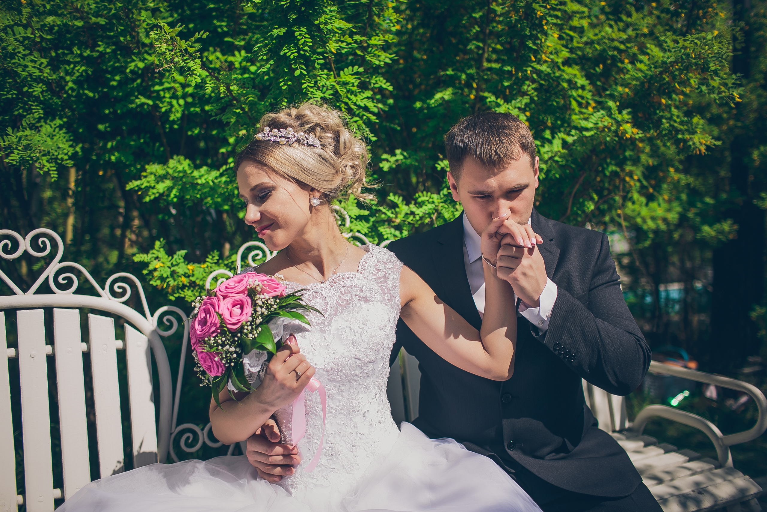 Летнее свадебное фото. Фотограф Надежда Куин, Якутск
