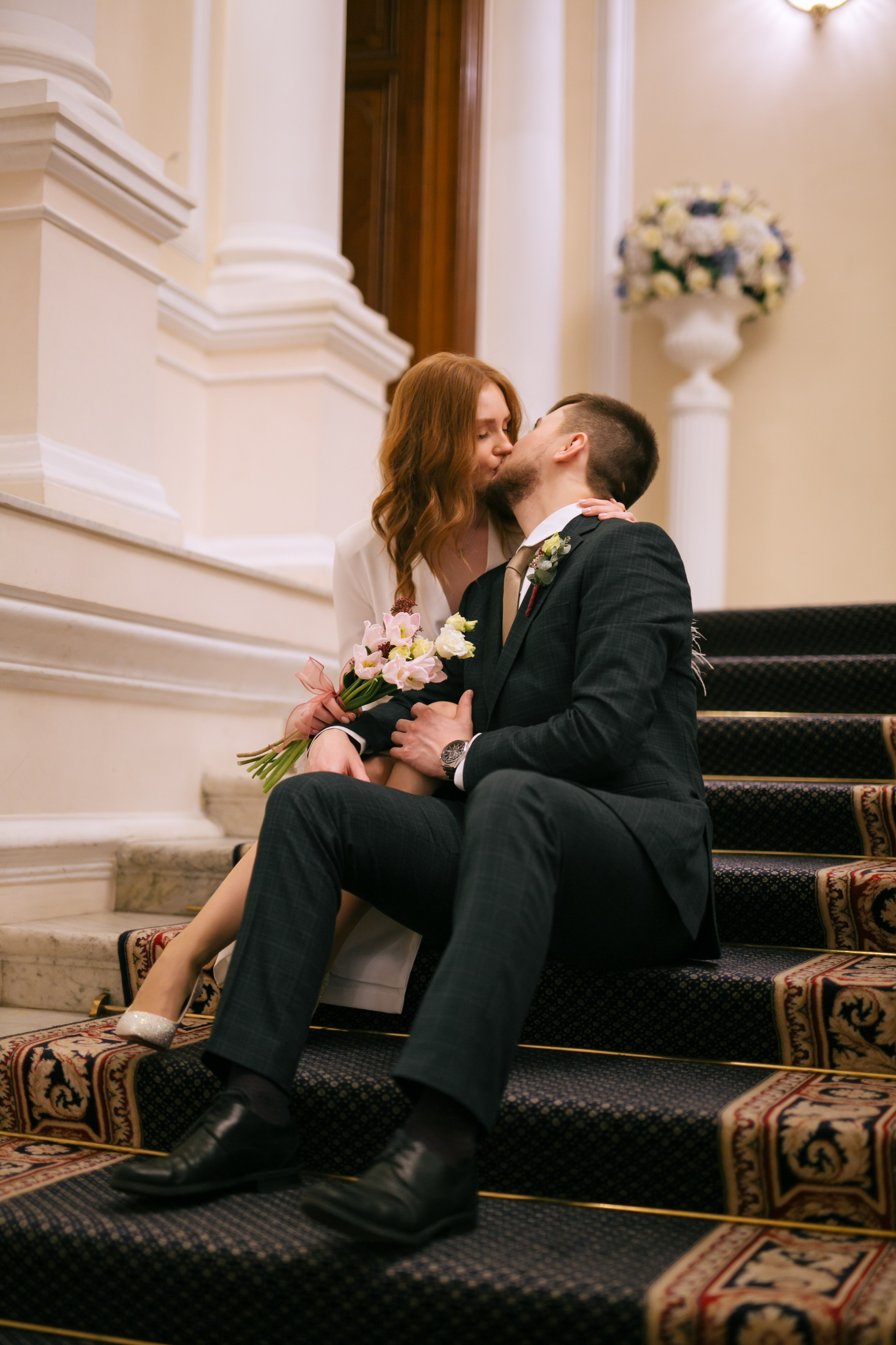 Роспись Анны и Владислава во II Дворце, СПб. Портретный и репортажный фотограф в Санкт-Петербурге Елизавета Я