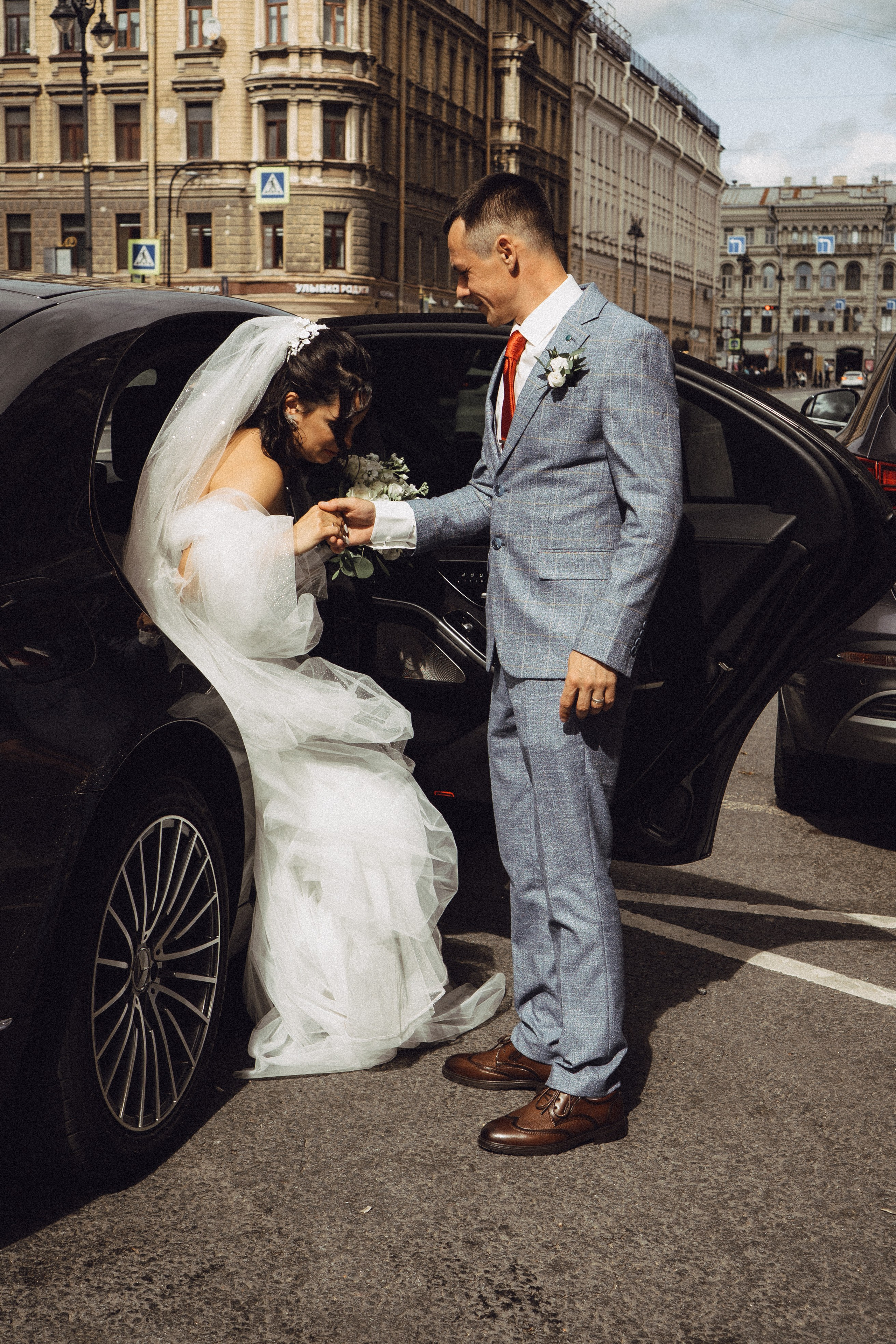 СВАДЕБНАЯ ПРОГУЛКА РЕСТОРАН МЫ ЖЕ НА ТЫ И ФОТОСЕССИИЯ С АВТОМОБИЛЕМ. Профессиональный фотограф, Санкт-Петербург — Виктория Богомолова