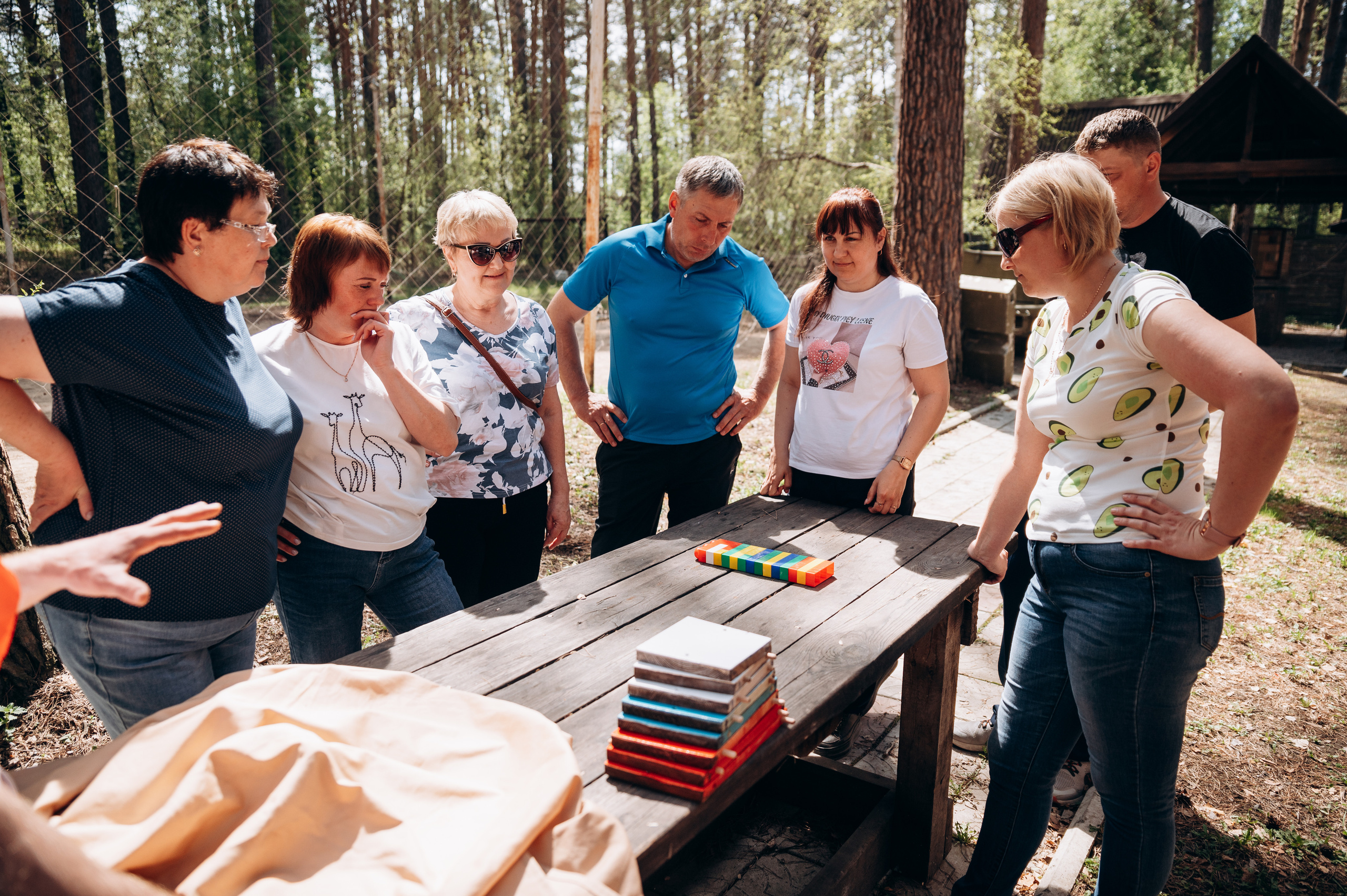 Тимбилдинг на природе. Фотограф в Новосибирске