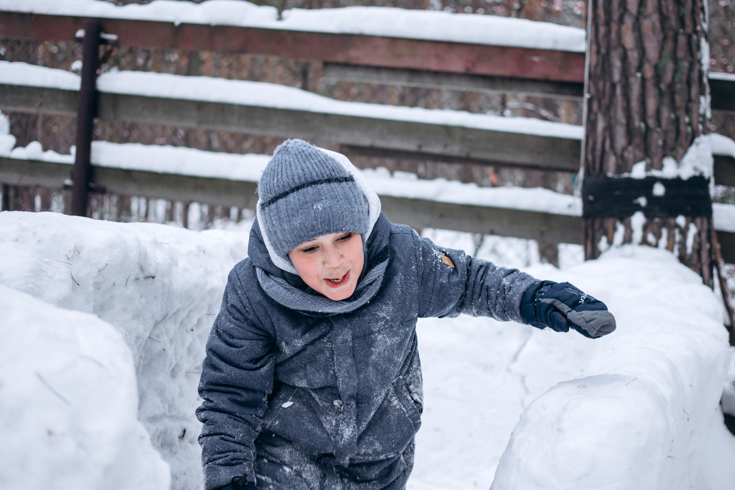 Новый год в лесу. Фотограф в Новосибирске