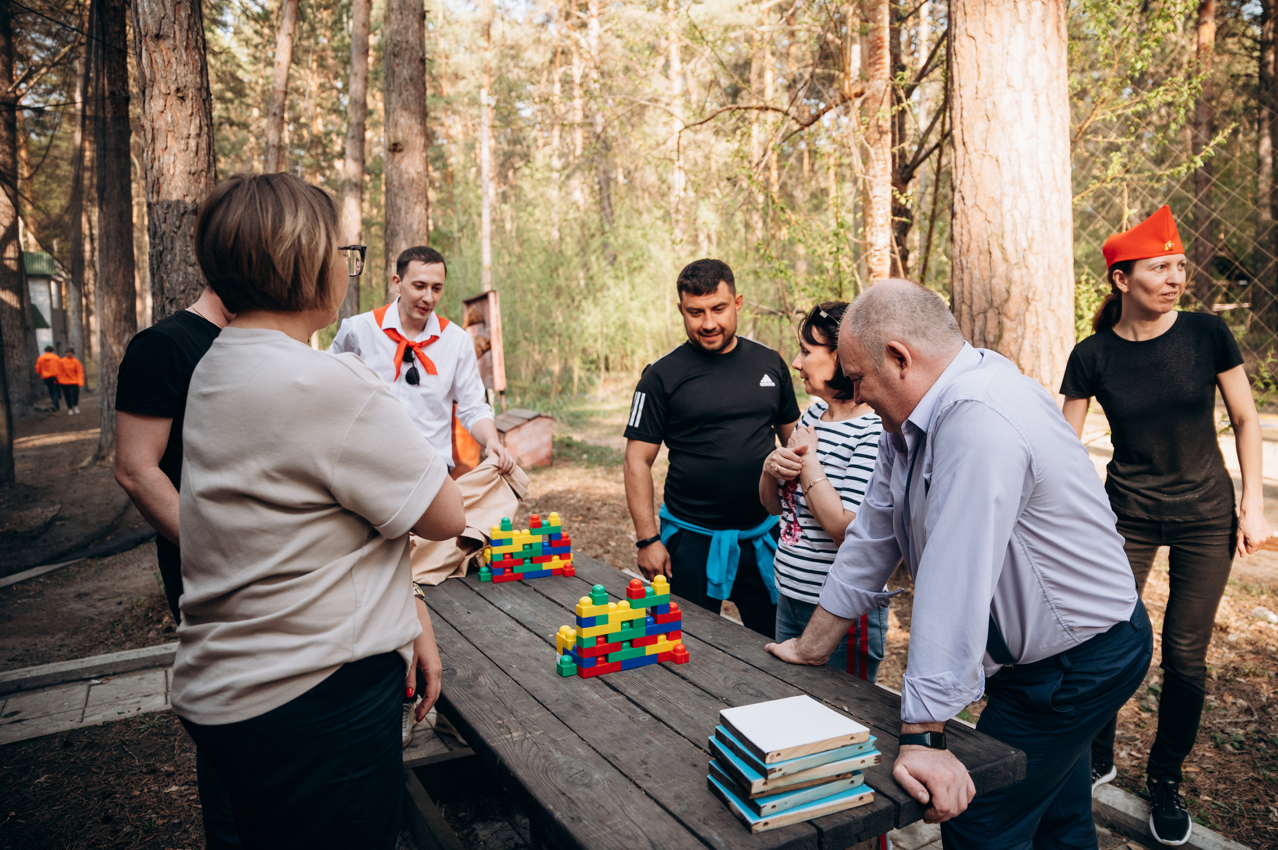 Тимбилдинг на природе. Фотограф в Новосибирске