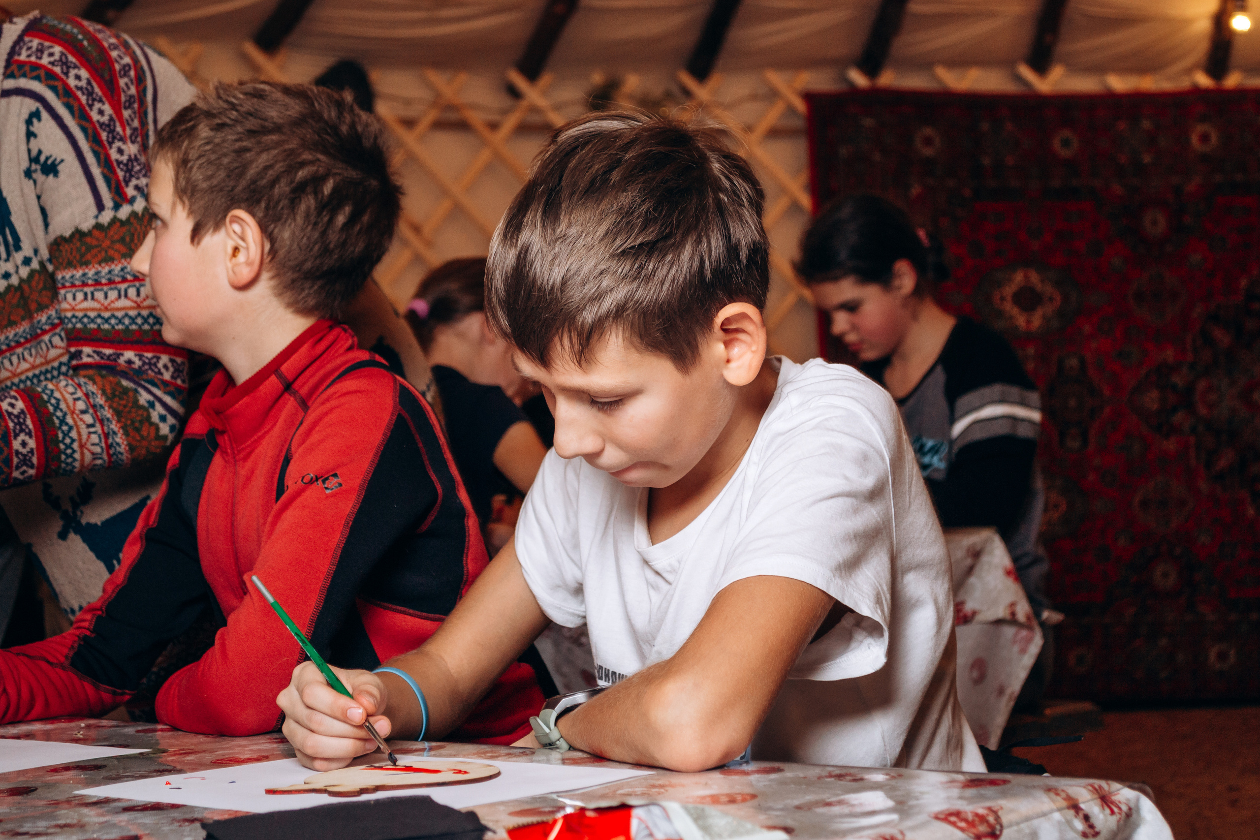 В юрте. Фотограф в Новосибирске