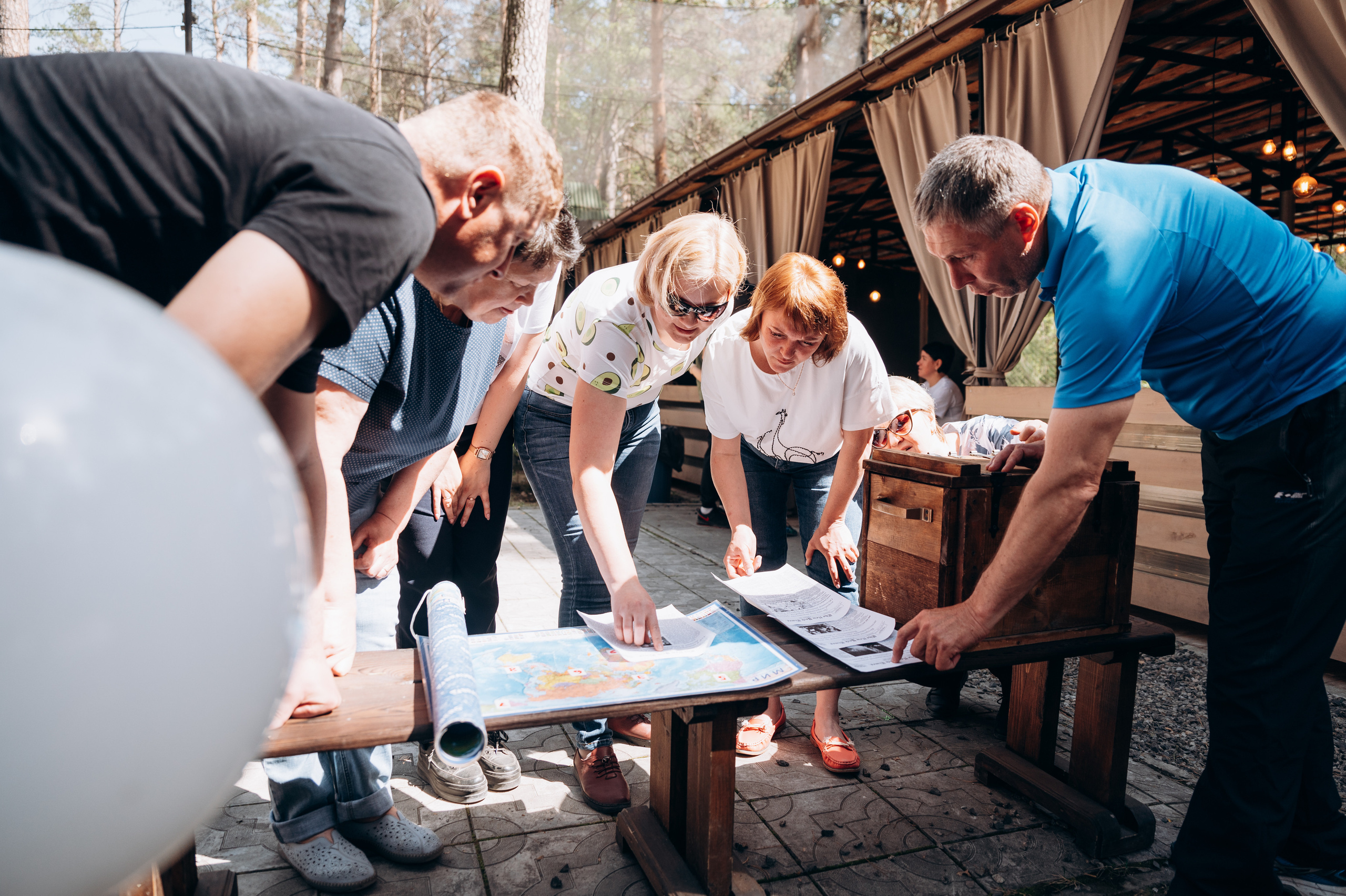Тимбилдинг на природе. Фотограф в Новосибирске