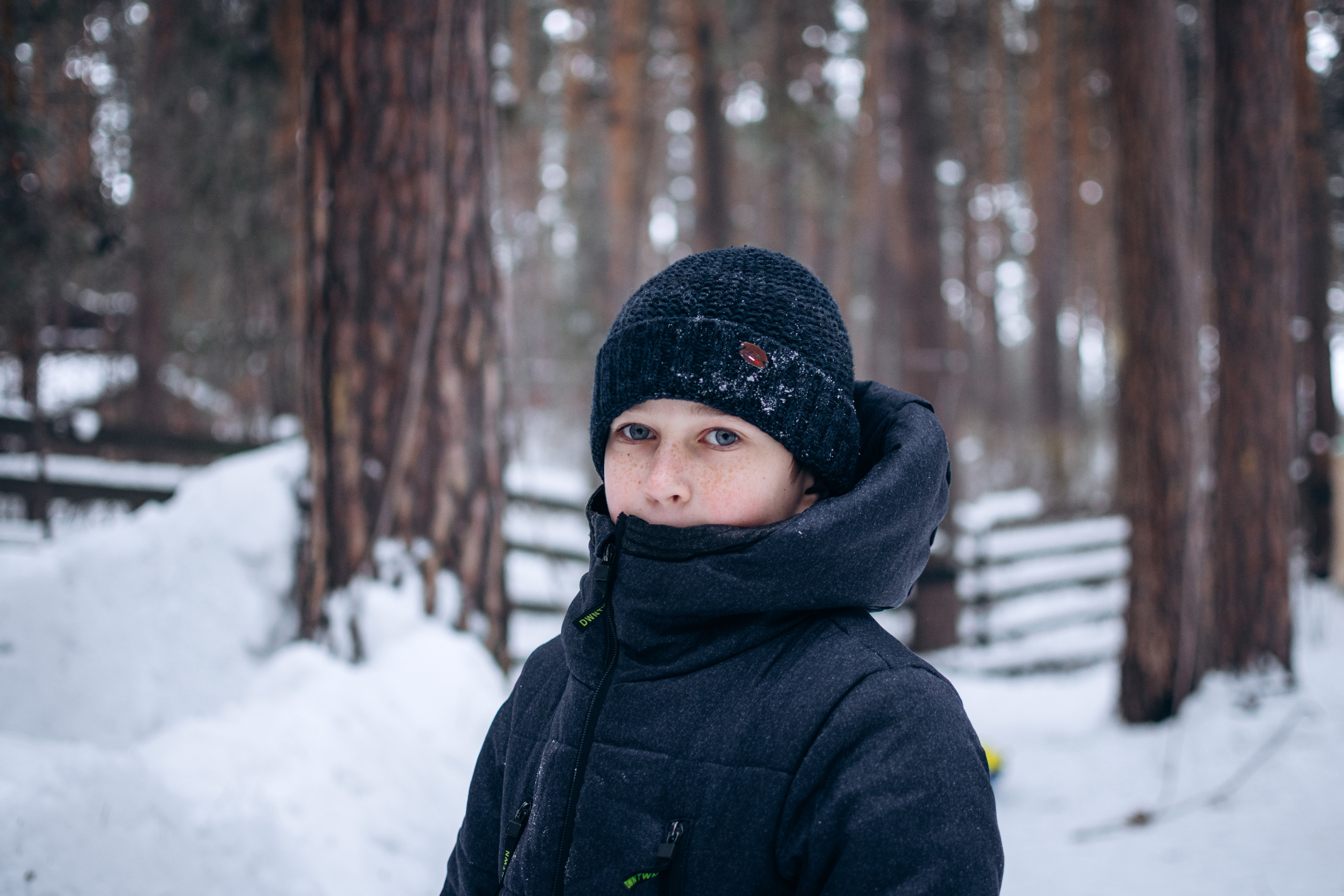 Новый год в лесу. Фотограф в Новосибирске