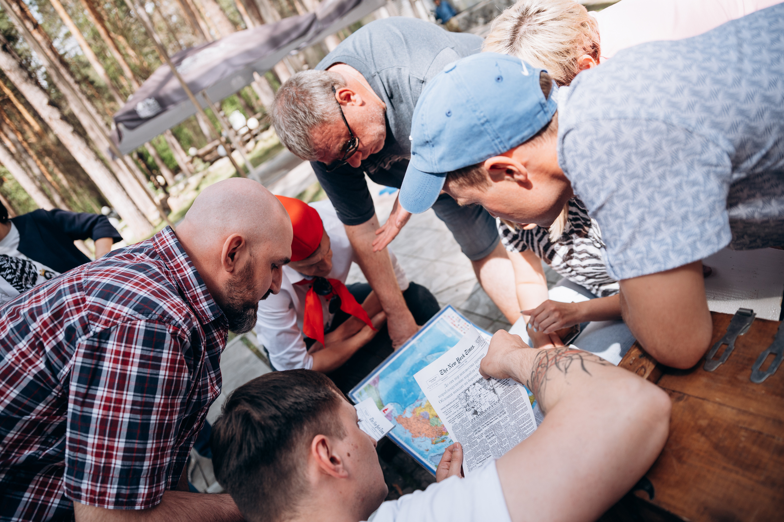 Тимбилдинг на природе. Фотограф в Новосибирске