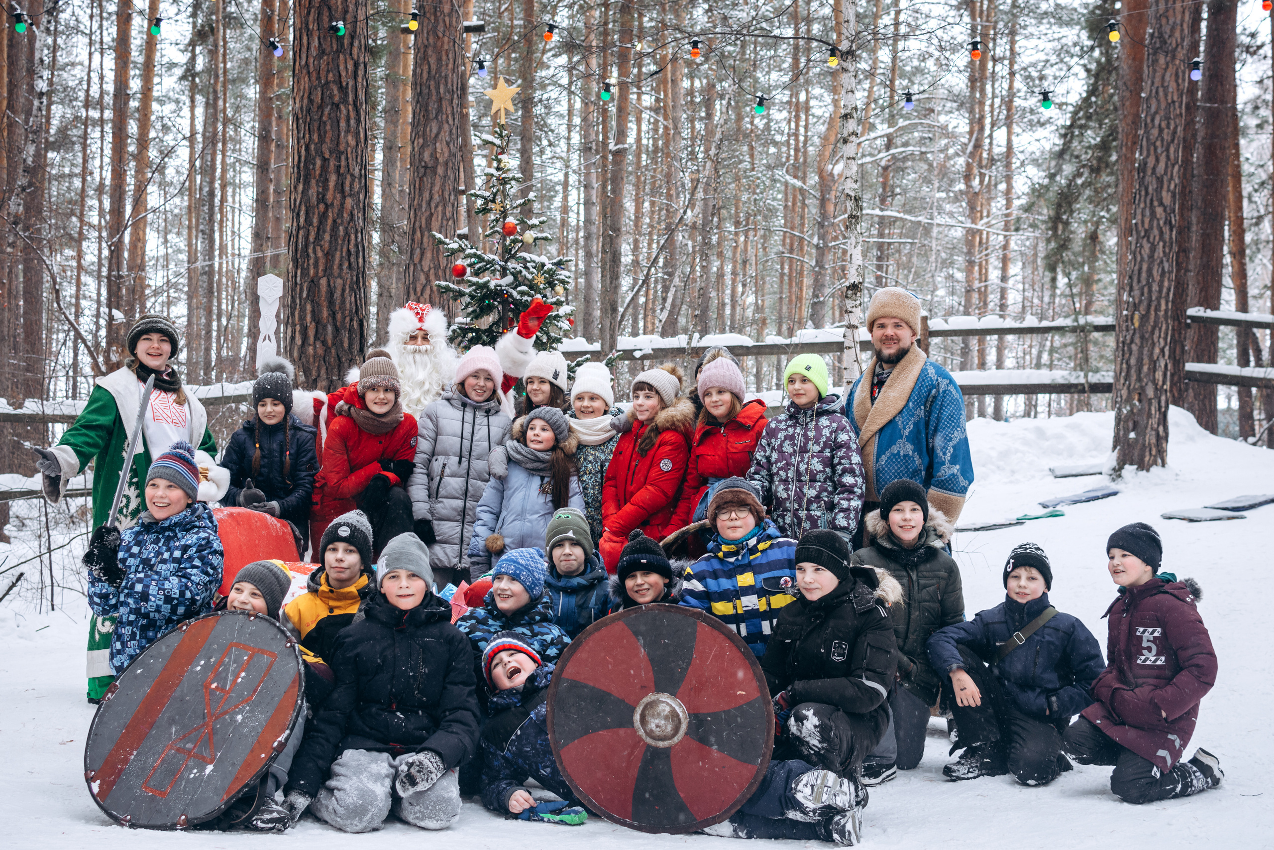 Новый год в лесу. Фотограф в Новосибирске