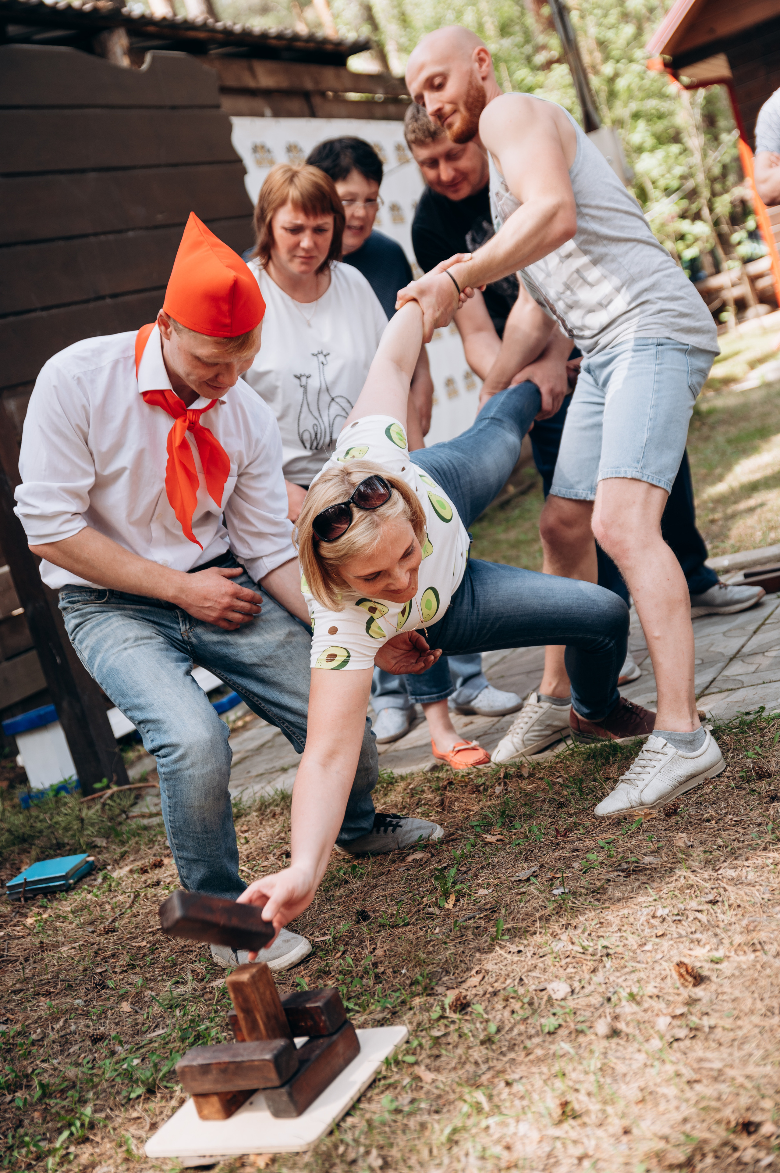 Тимбилдинг на природе. Фотограф в Новосибирске