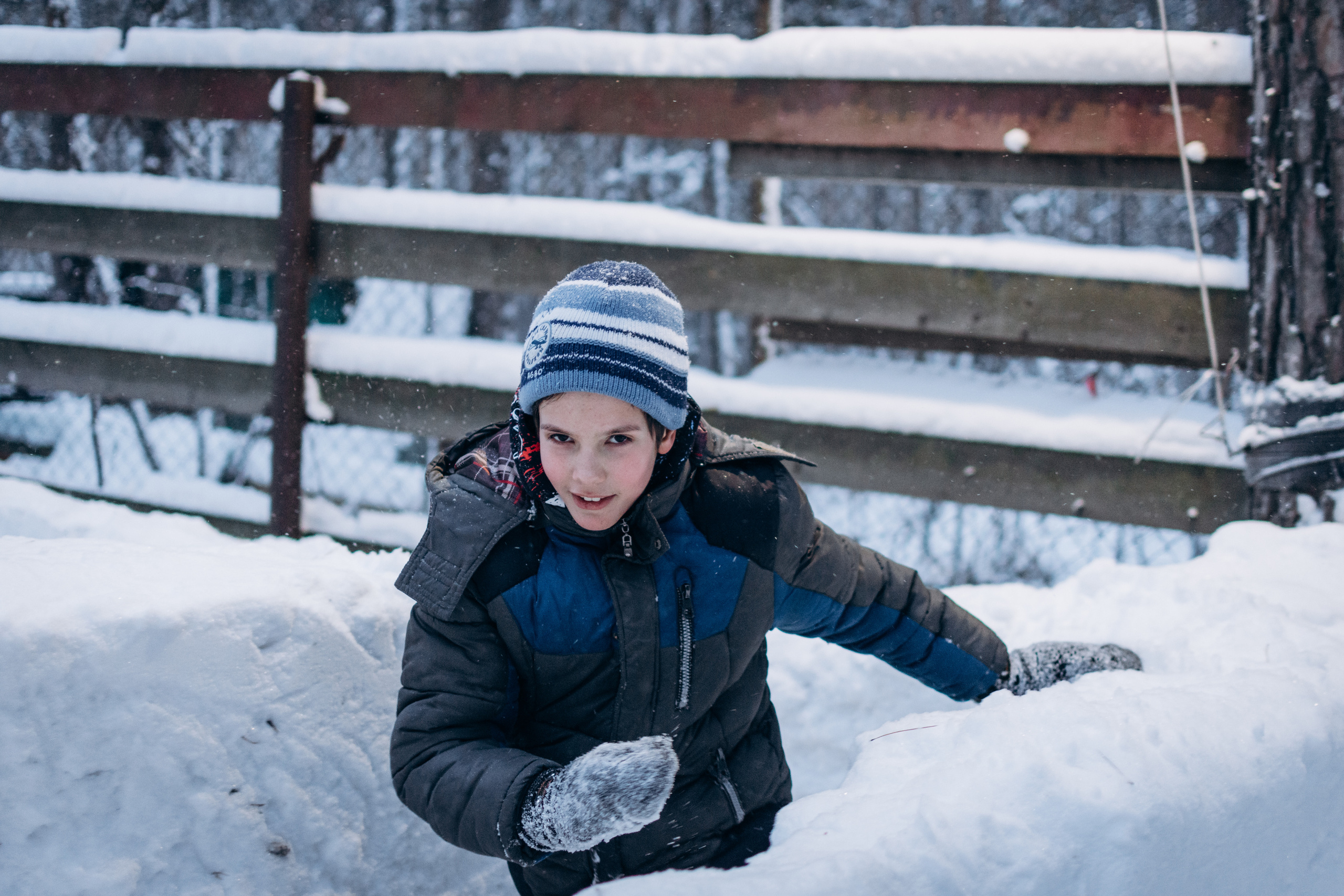 Новый год в лесу. Фотограф в Новосибирске