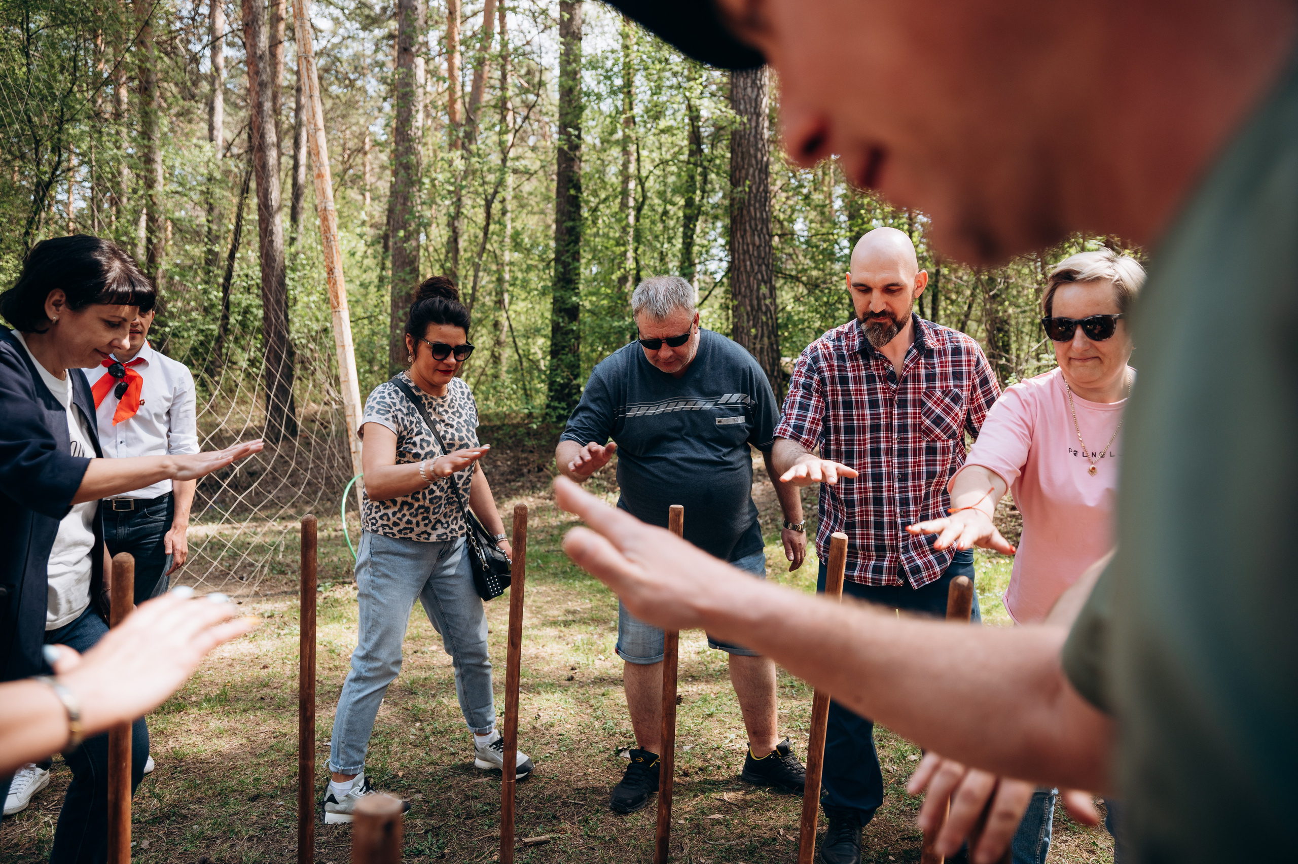 Тимбилдинг на природе. Фотограф в Новосибирске