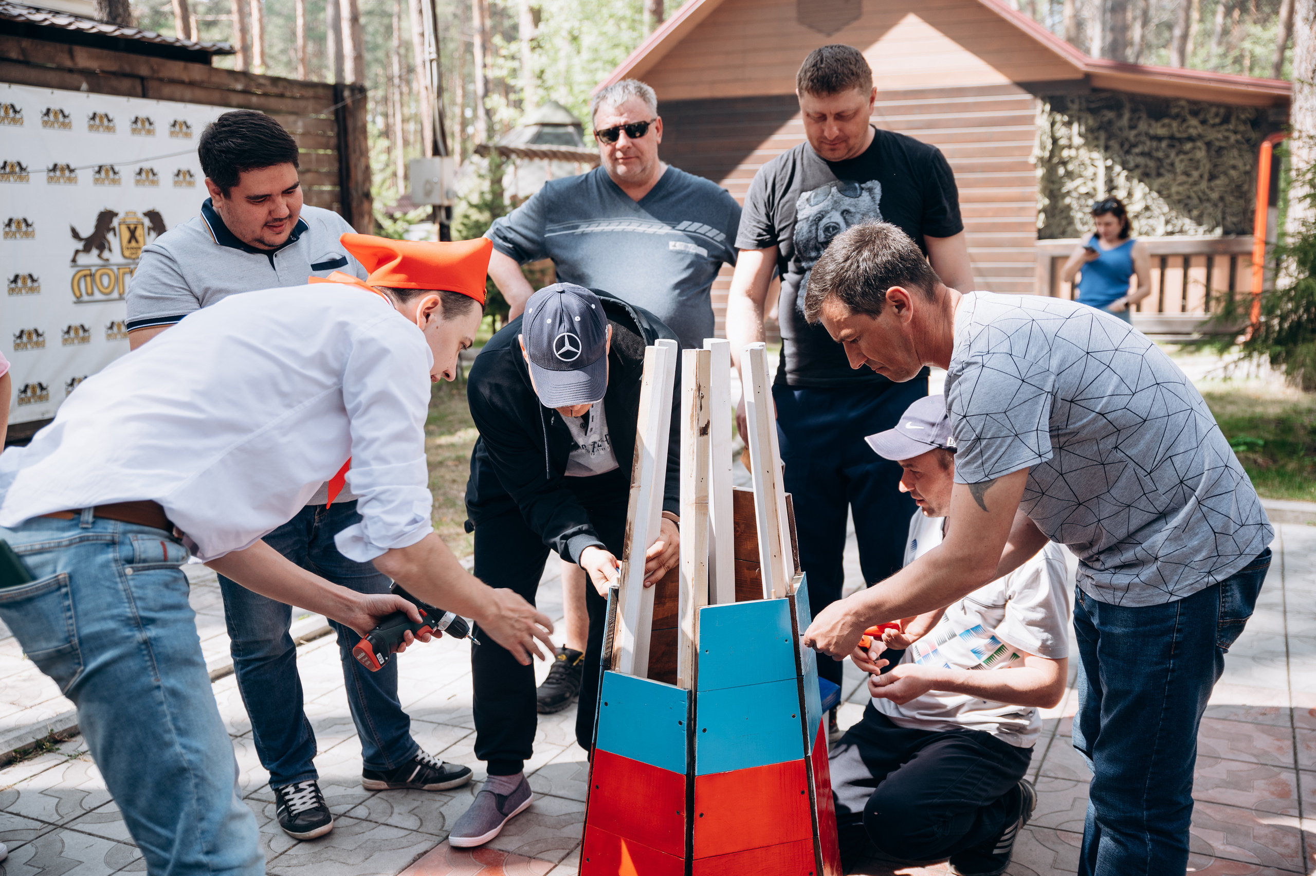 Тимбилдинг на природе. Фотограф в Новосибирске