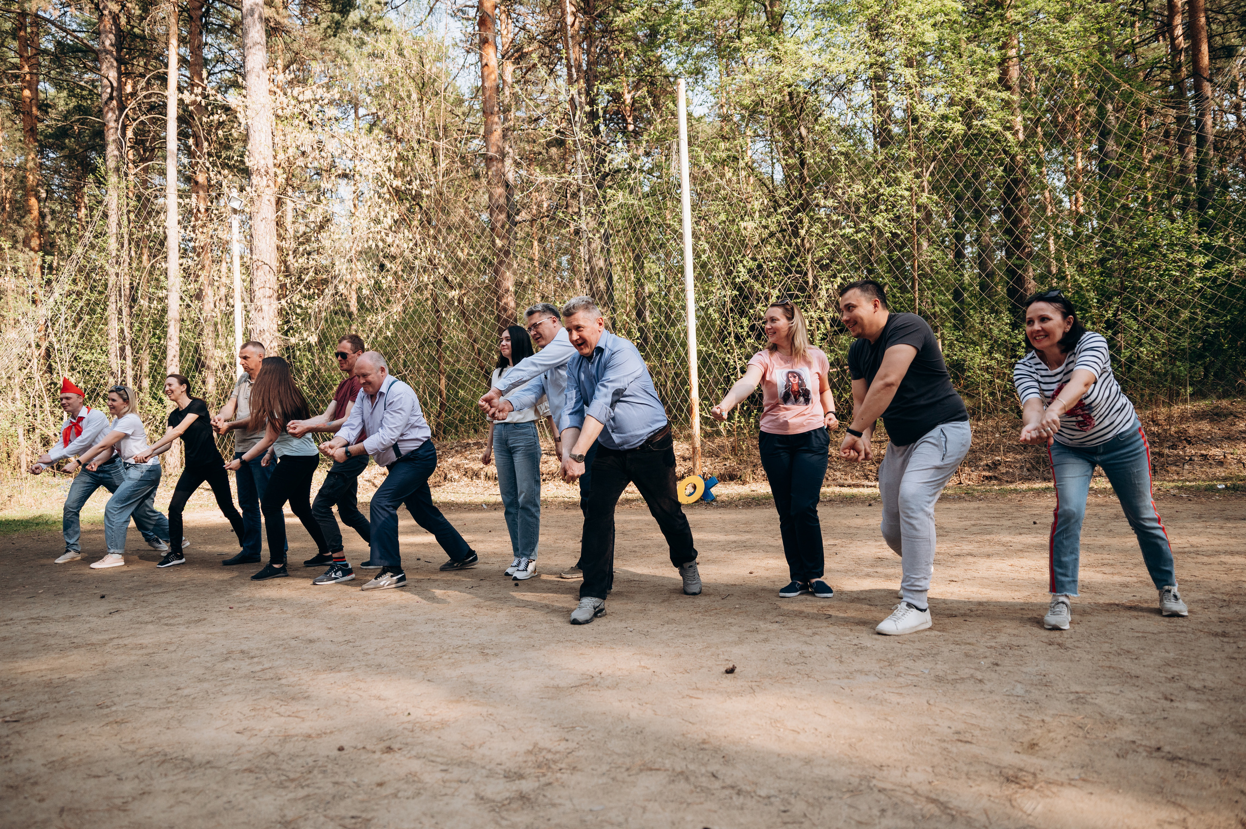 Тимбилдинг на природе. Фотограф в Новосибирске