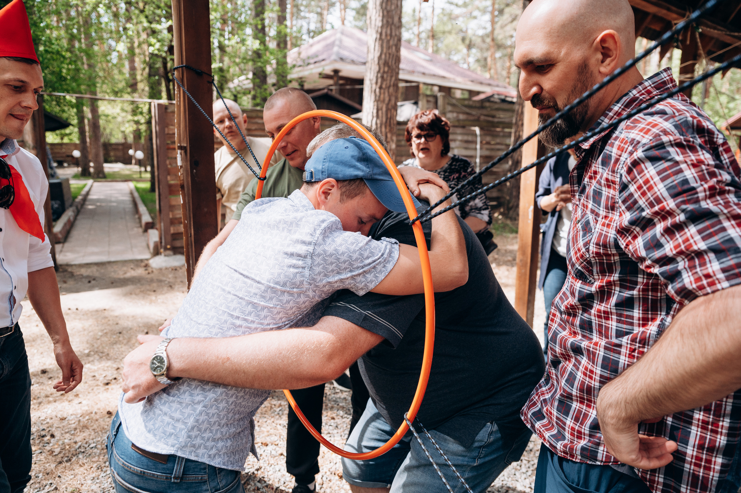 Тимбилдинг на природе. Фотограф в Новосибирске