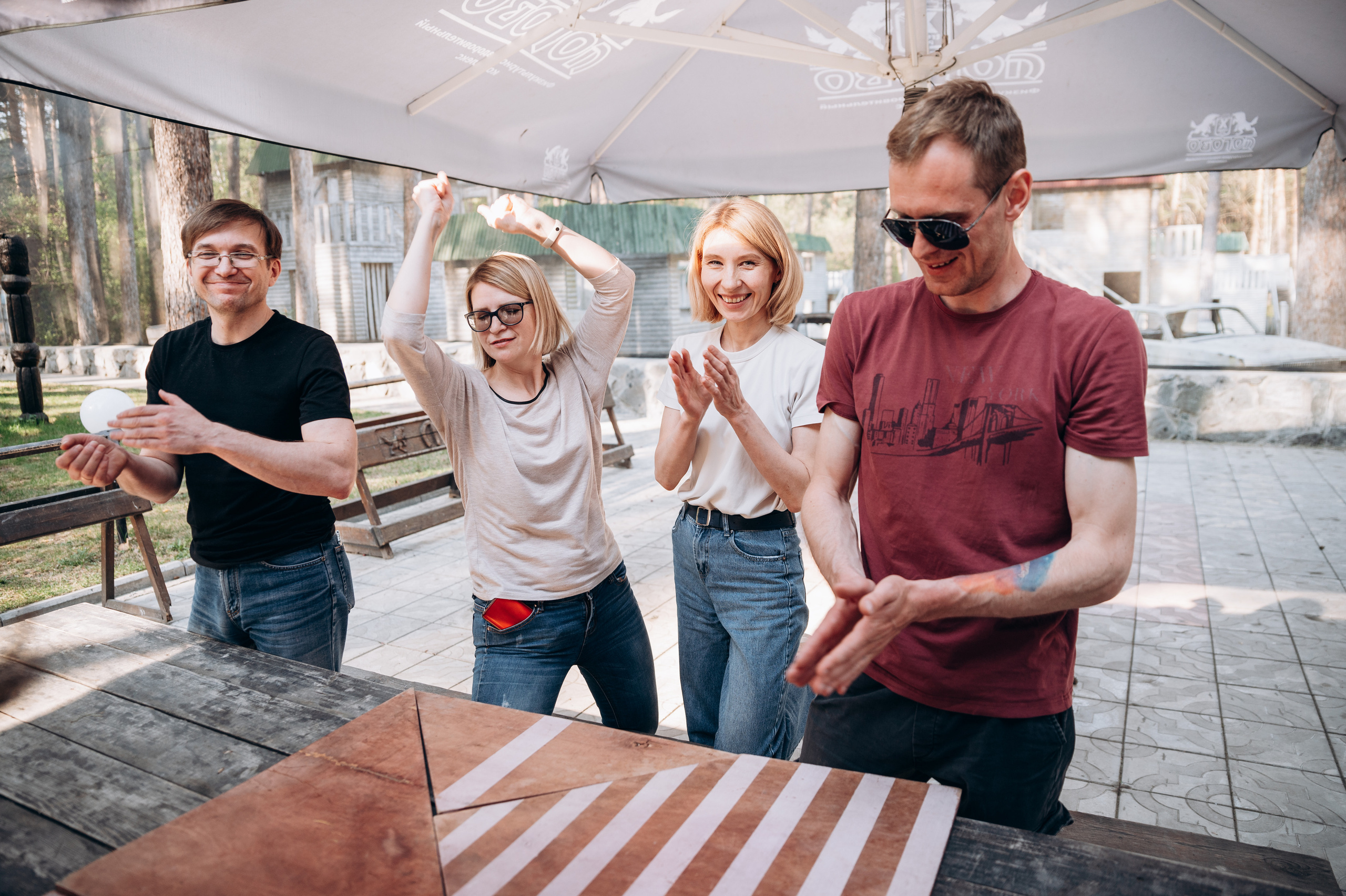 Тимбилдинг на природе. Фотограф в Новосибирске