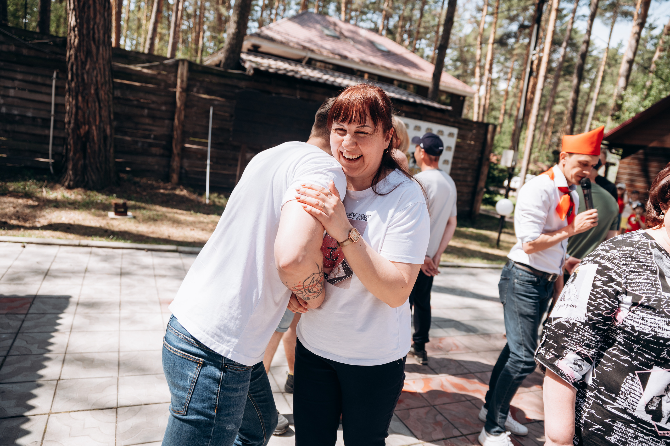 Тимбилдинг на природе. Фотограф в Новосибирске