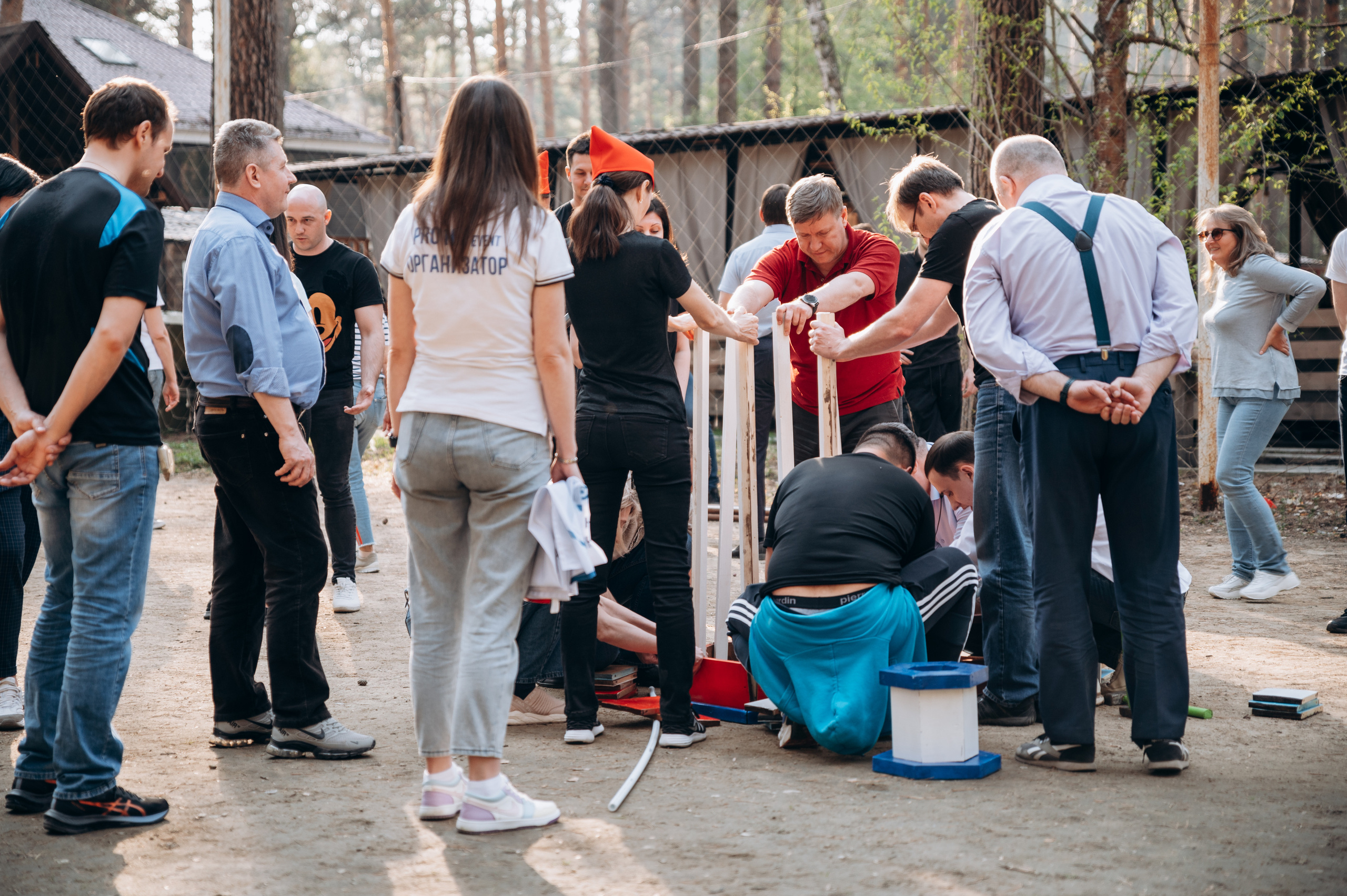 Тимбилдинг на природе. Фотограф в Новосибирске