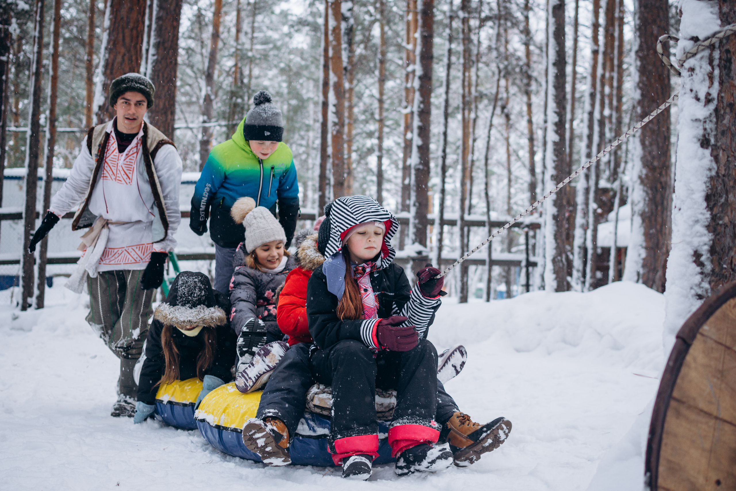 Новый год в лесу. Фотограф в Новосибирске