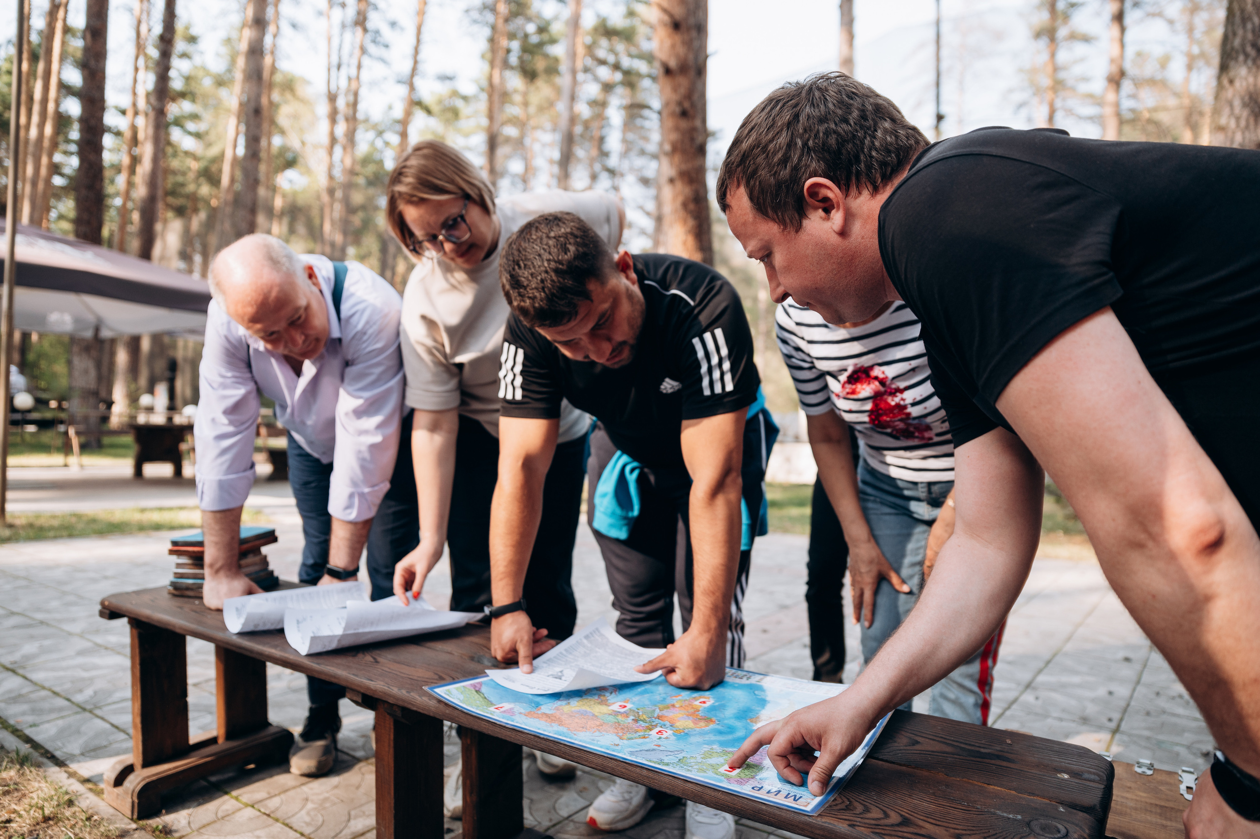 Тимбилдинг на природе. Фотограф в Новосибирске