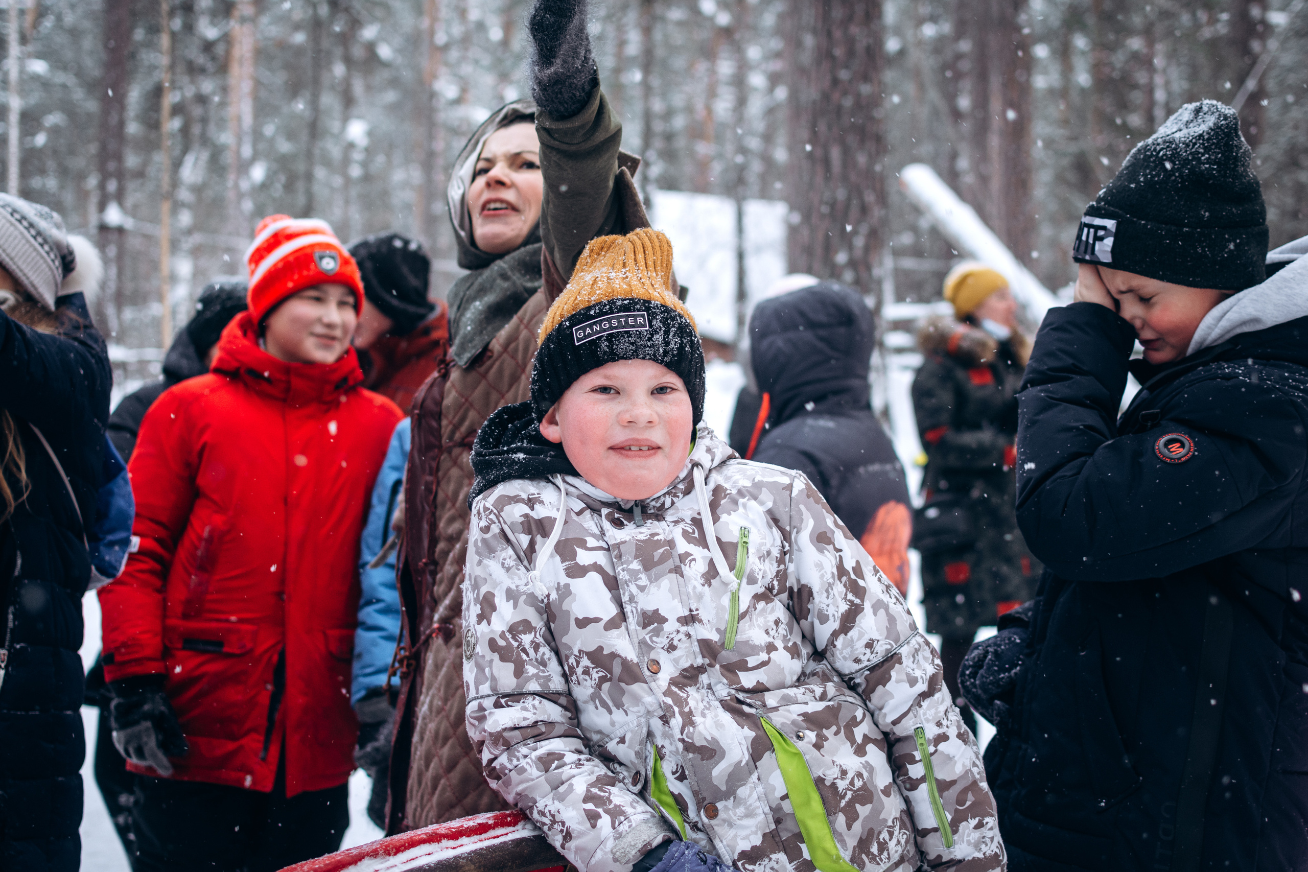 Новый год в лесу. Фотограф в Новосибирске