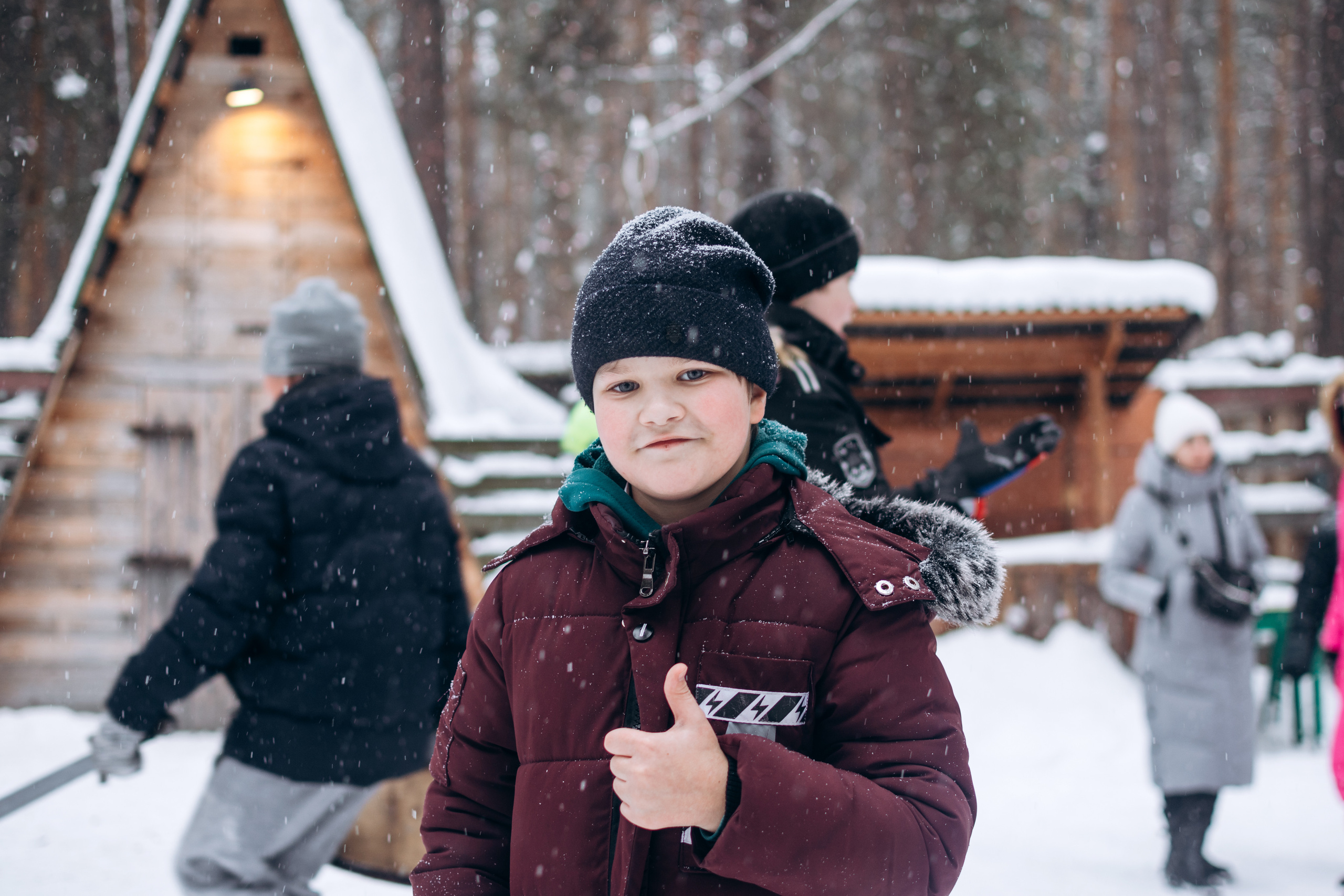 Новый год в лесу. Фотограф в Новосибирске