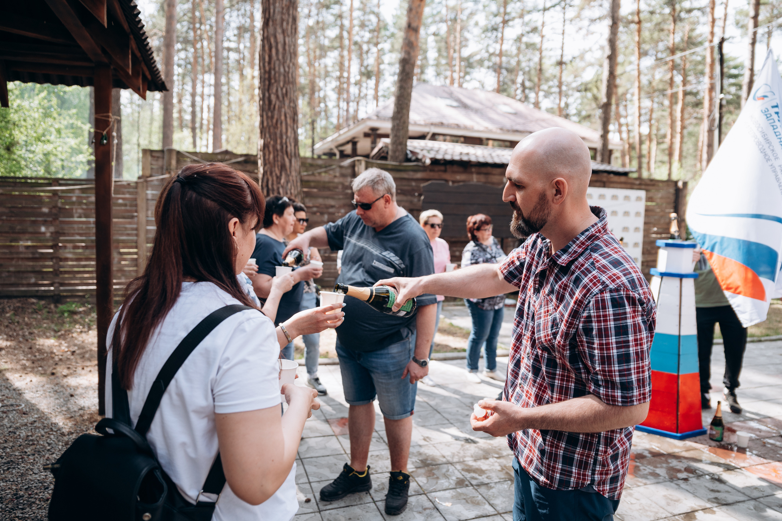 Тимбилдинг на природе. Фотограф в Новосибирске