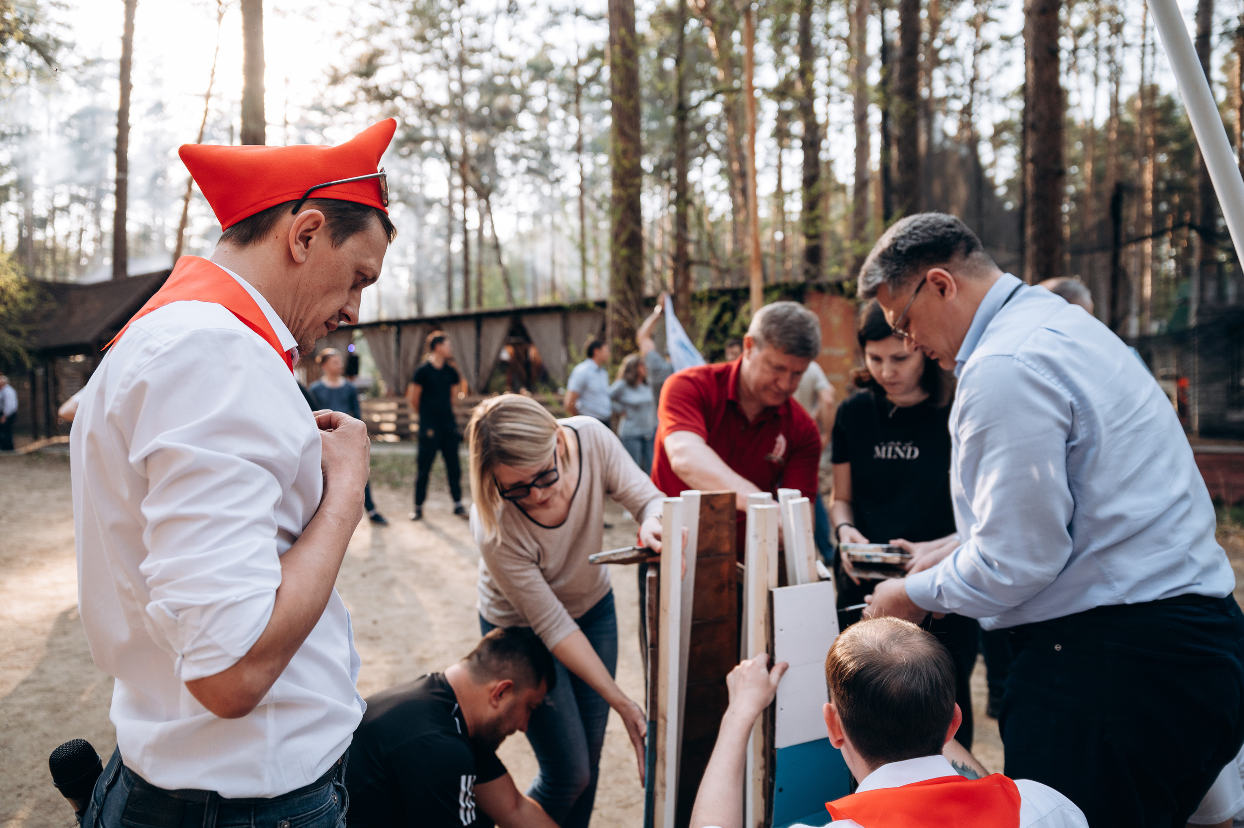 Тимбилдинг на природе. Фотограф в Новосибирске